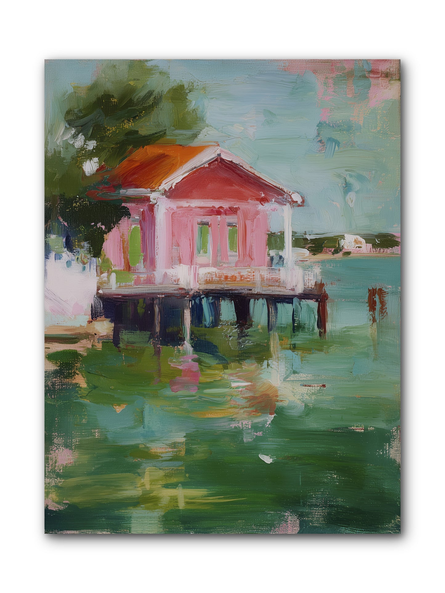Sanctuary Serenaded -- Wrapped Canvas 9x12