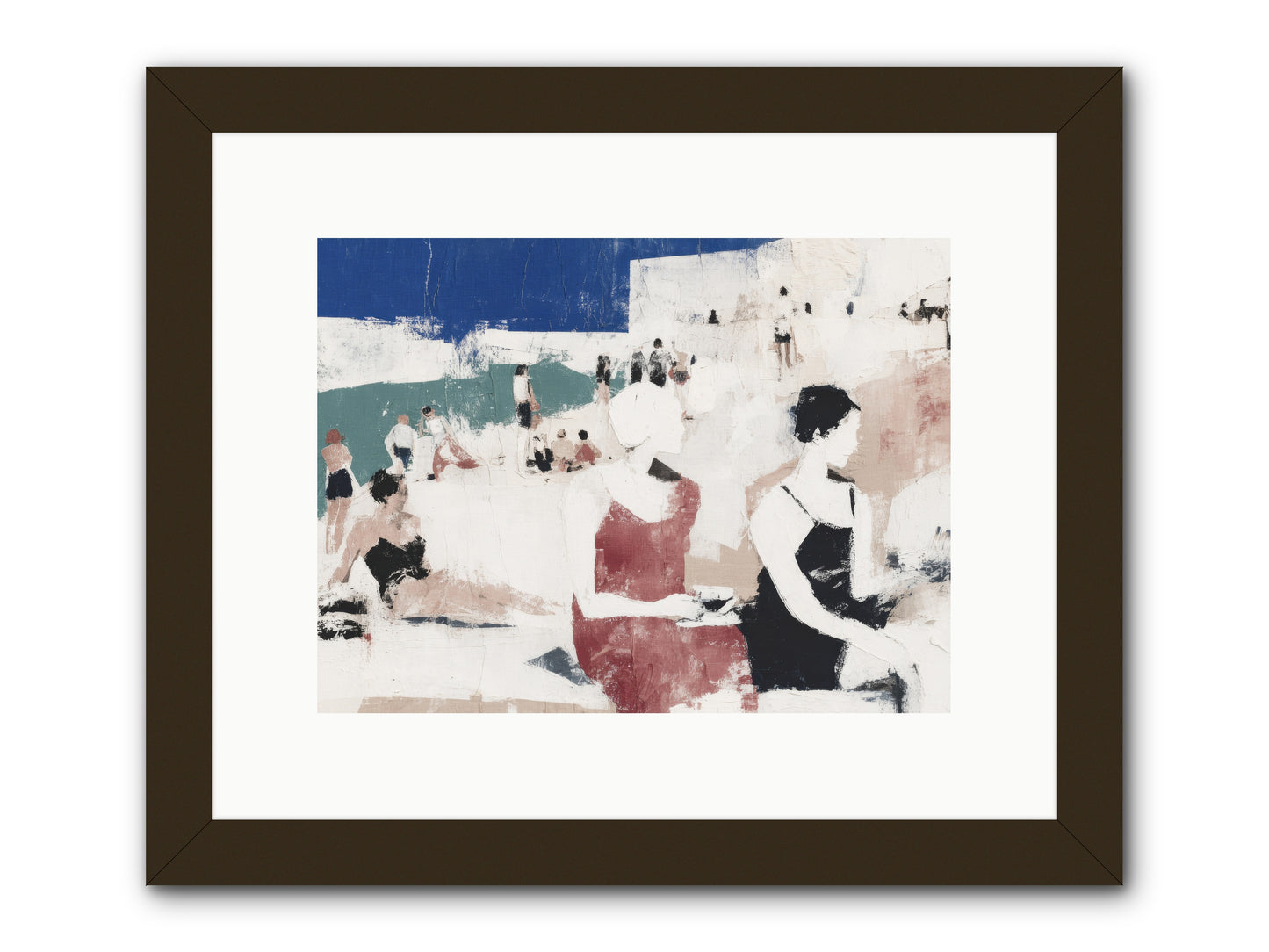 Sand-kissed No.2 -- Framed Print - Black 12x9