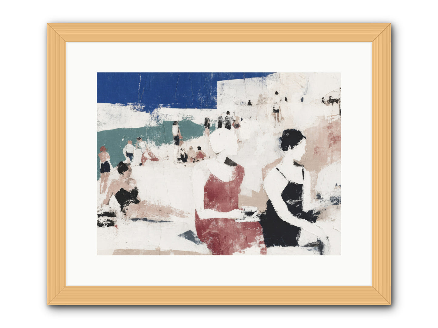 Sand-kissed No.2 -- Framed Print - Natural 16x12