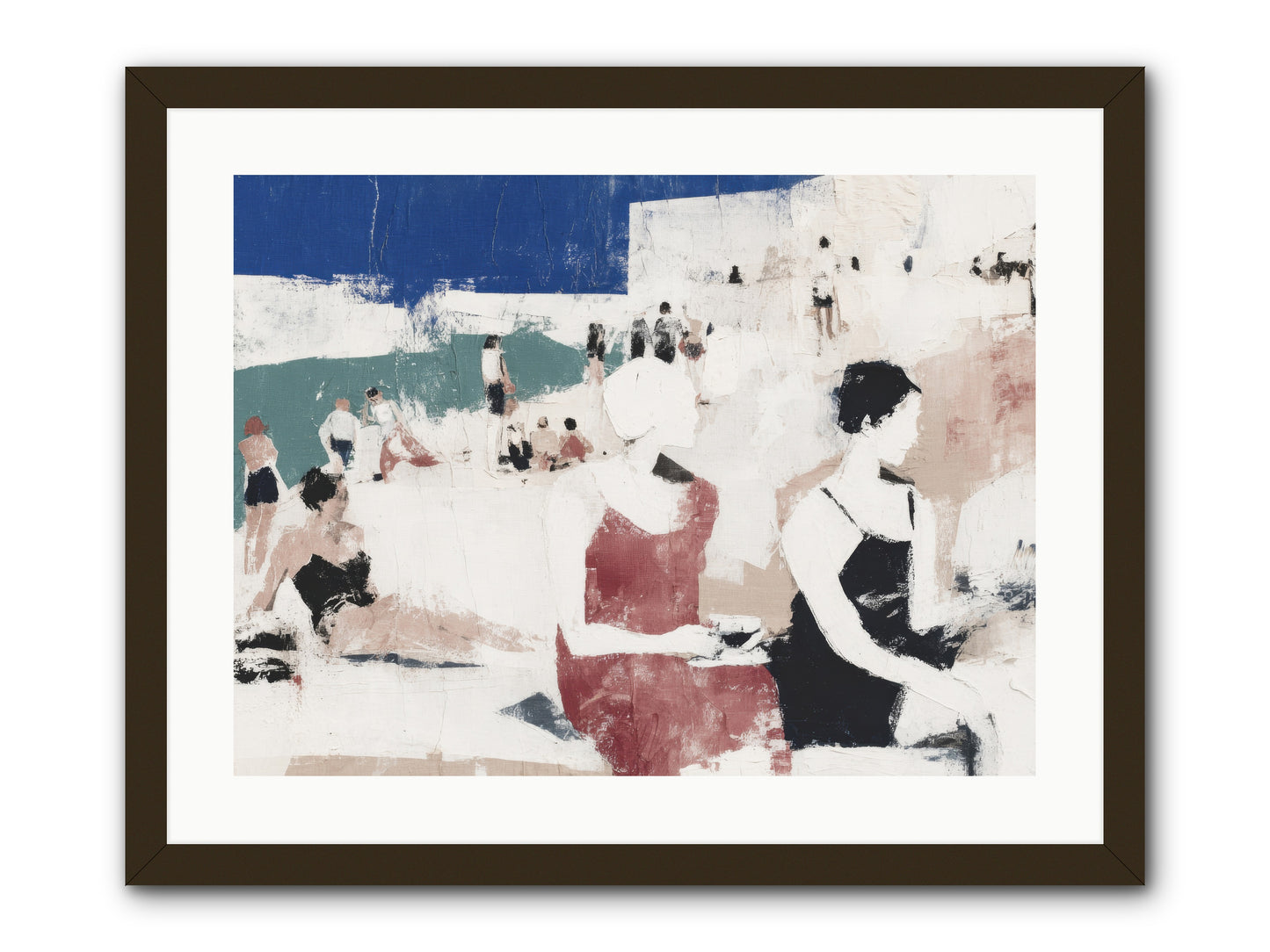 Sand-kissed No.2 -- Framed Print - Black 24x18