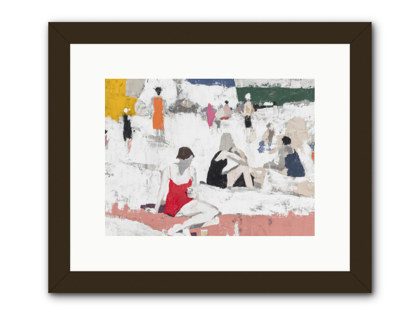 Sand-kissed No.4 -- Framed Print - Black 12x9