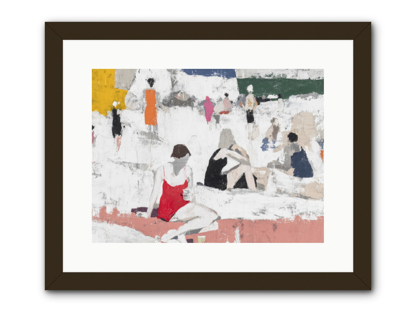 Sand-kissed No.4 -- Framed Print - Black 16x12