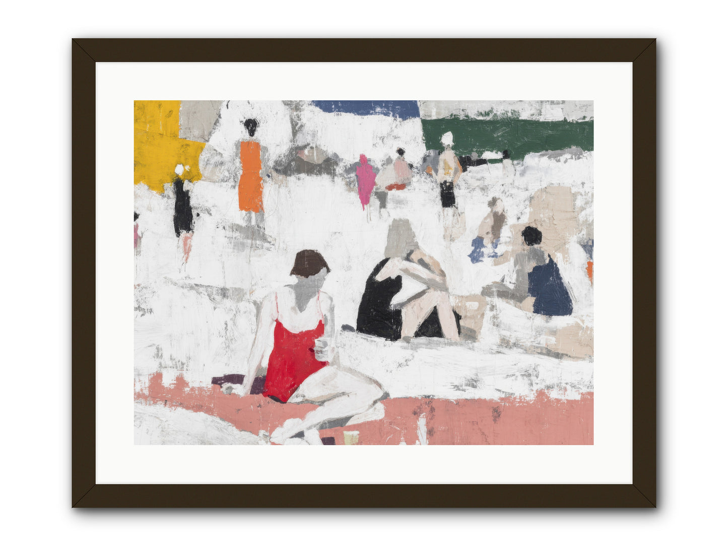 Sand-kissed No.4 -- Framed Print - Black 24x18