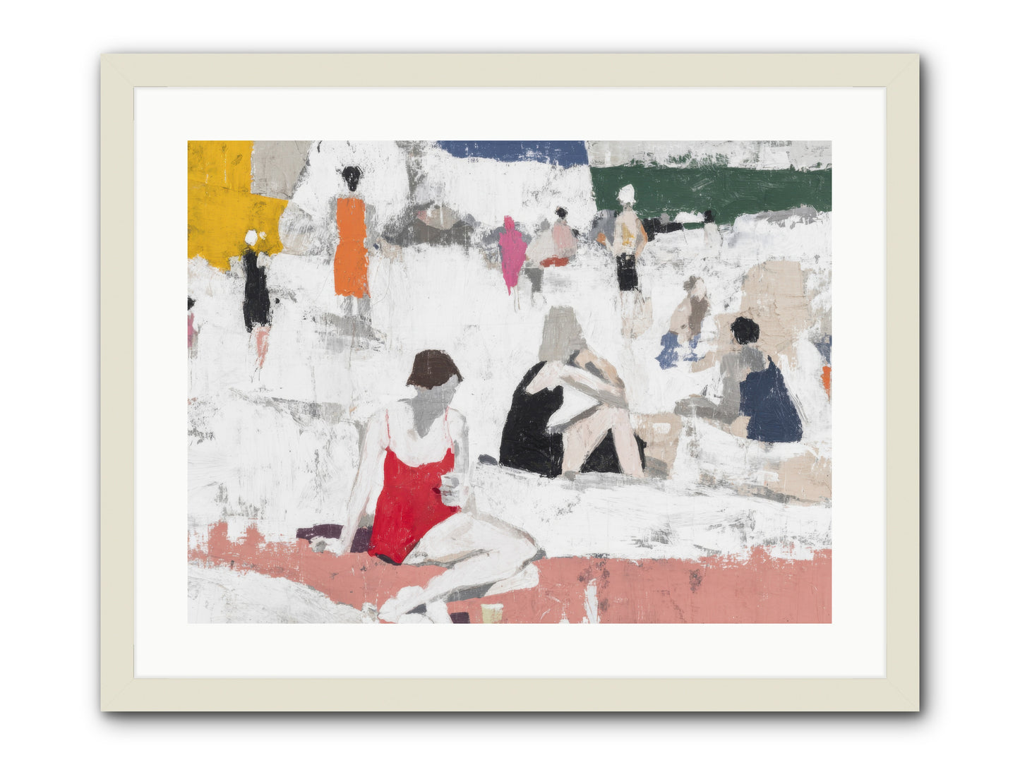 Sand-kissed No.4 -- Framed Print - White 24x18