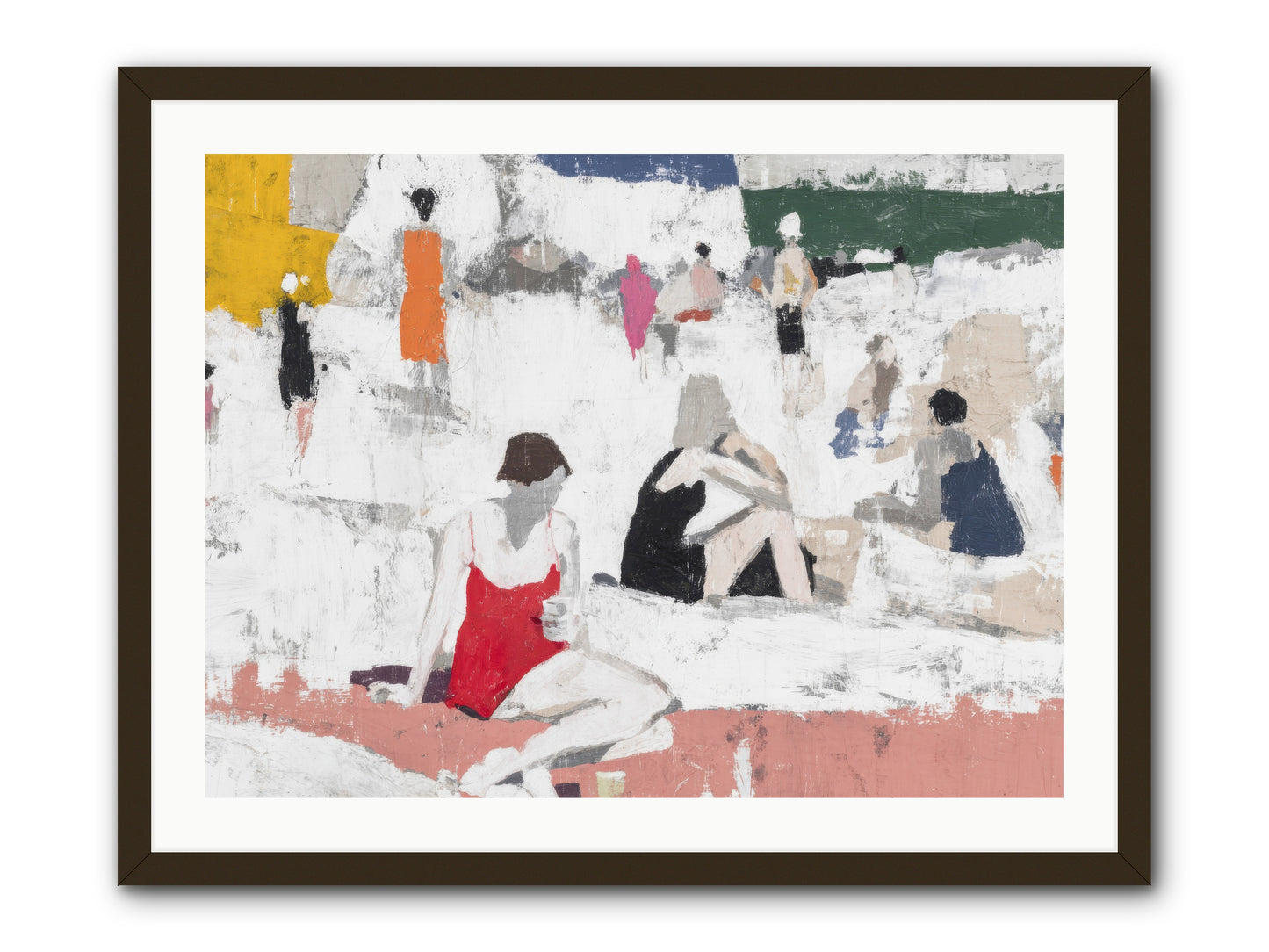 Sand-kissed No.4 -- Framed Print - Black 32x24