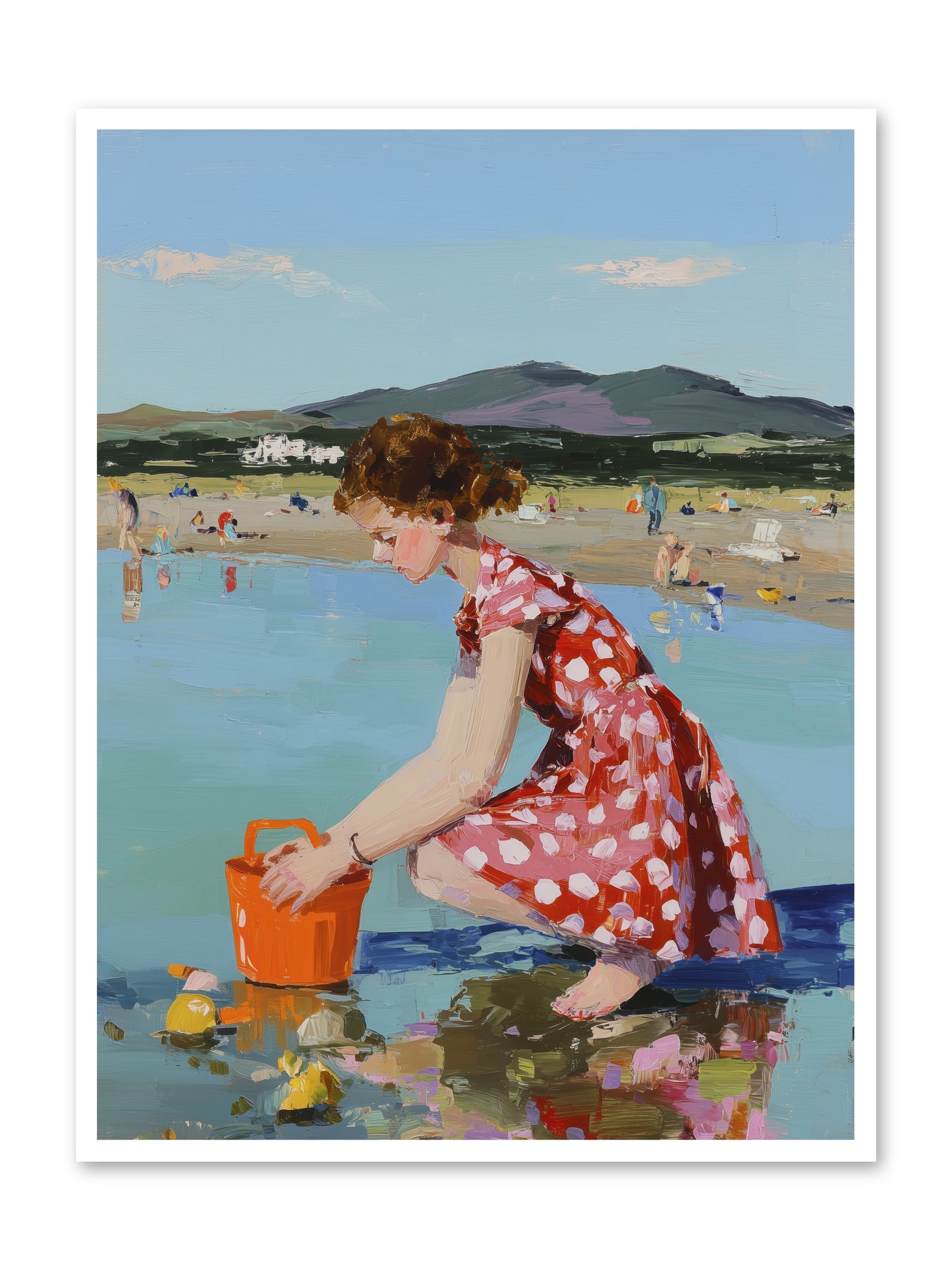 Sandcastle Dreams -- Paper Print 36x48