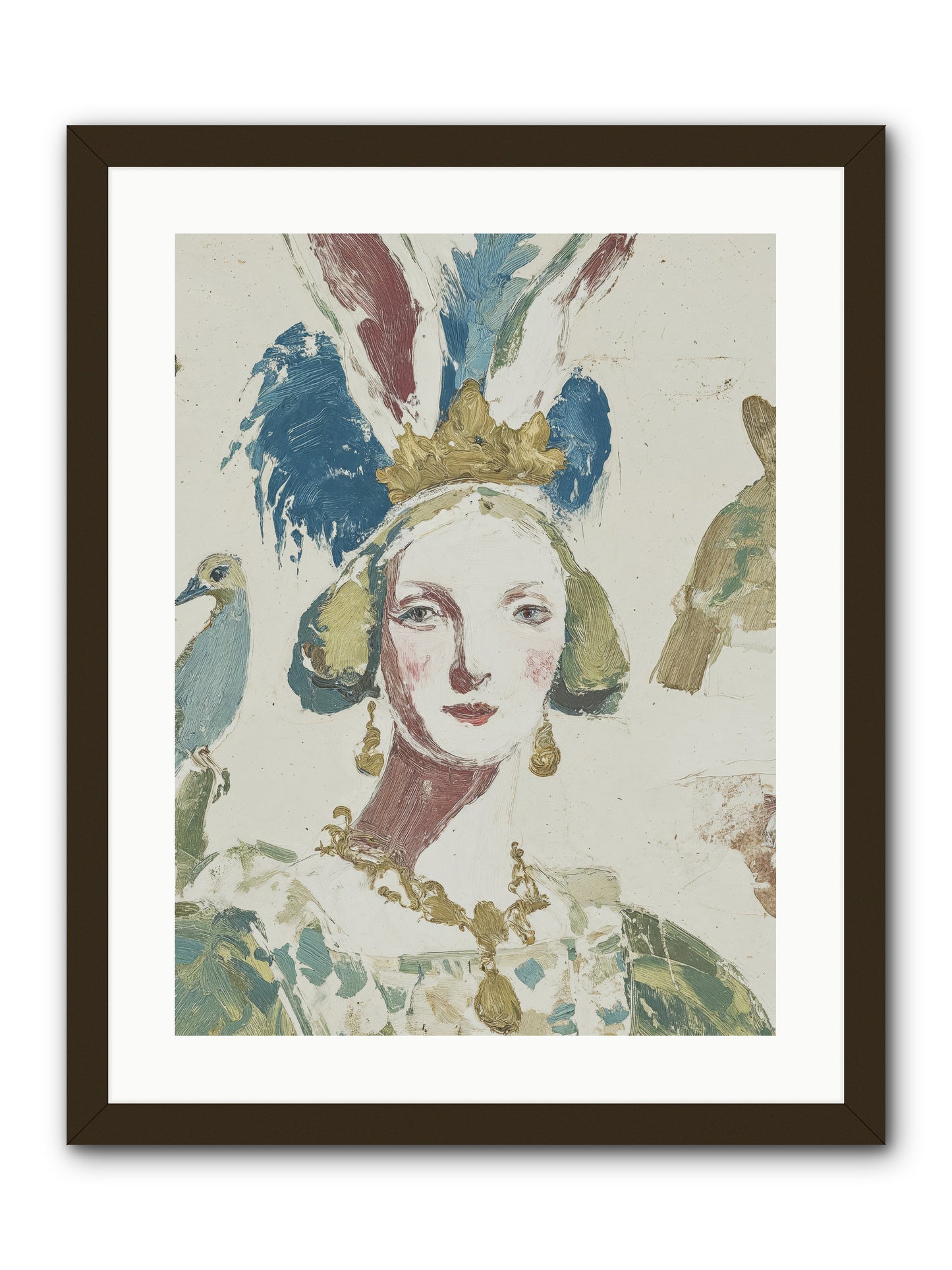 Sapphire Doesn't Apologize -- Framed Print - Black 18x24