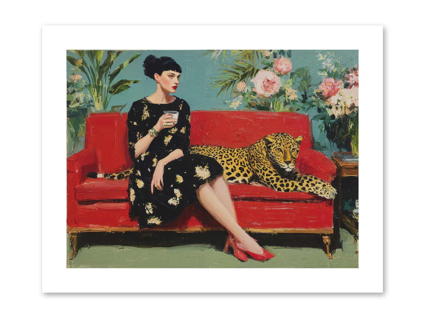Sapphire Exchange-REZ -- Loose Canvas Print 12x9