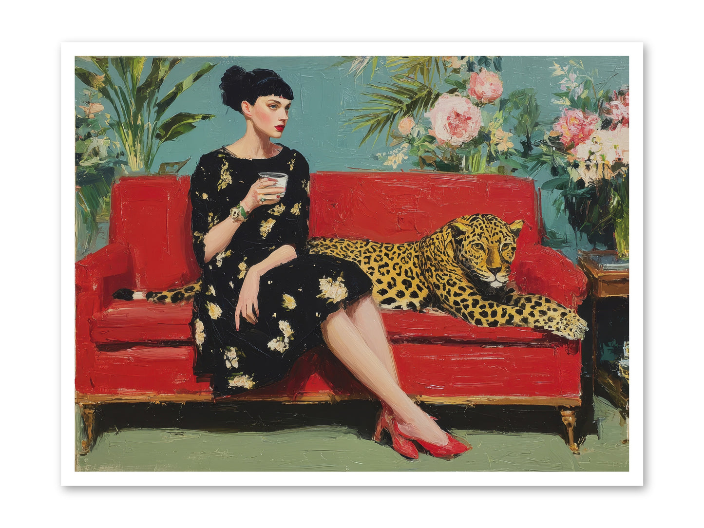 Sapphire Exchange-REZ -- Loose Canvas Print 40x30