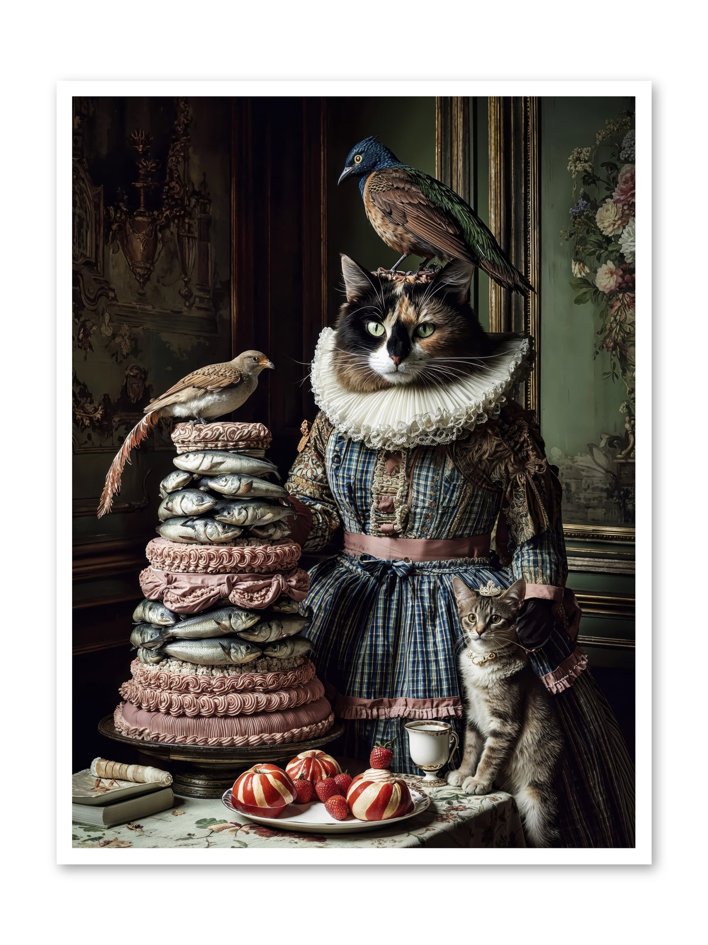 Sardine & Silk Patisserie-REZ -- Paper Print 36x48