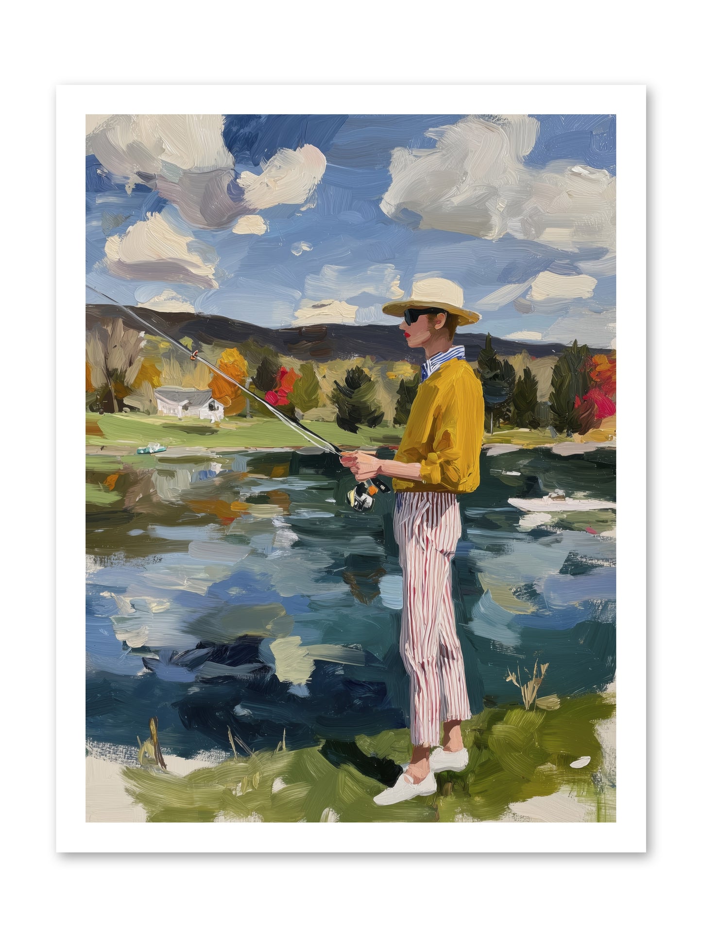 Saturday Serenity.png  -- Paper Print 18x24