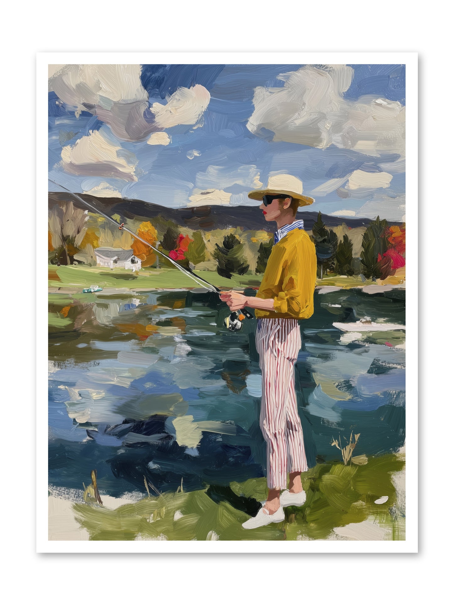 Saturday Serenity.png  -- Loose Canvas Print 30x40