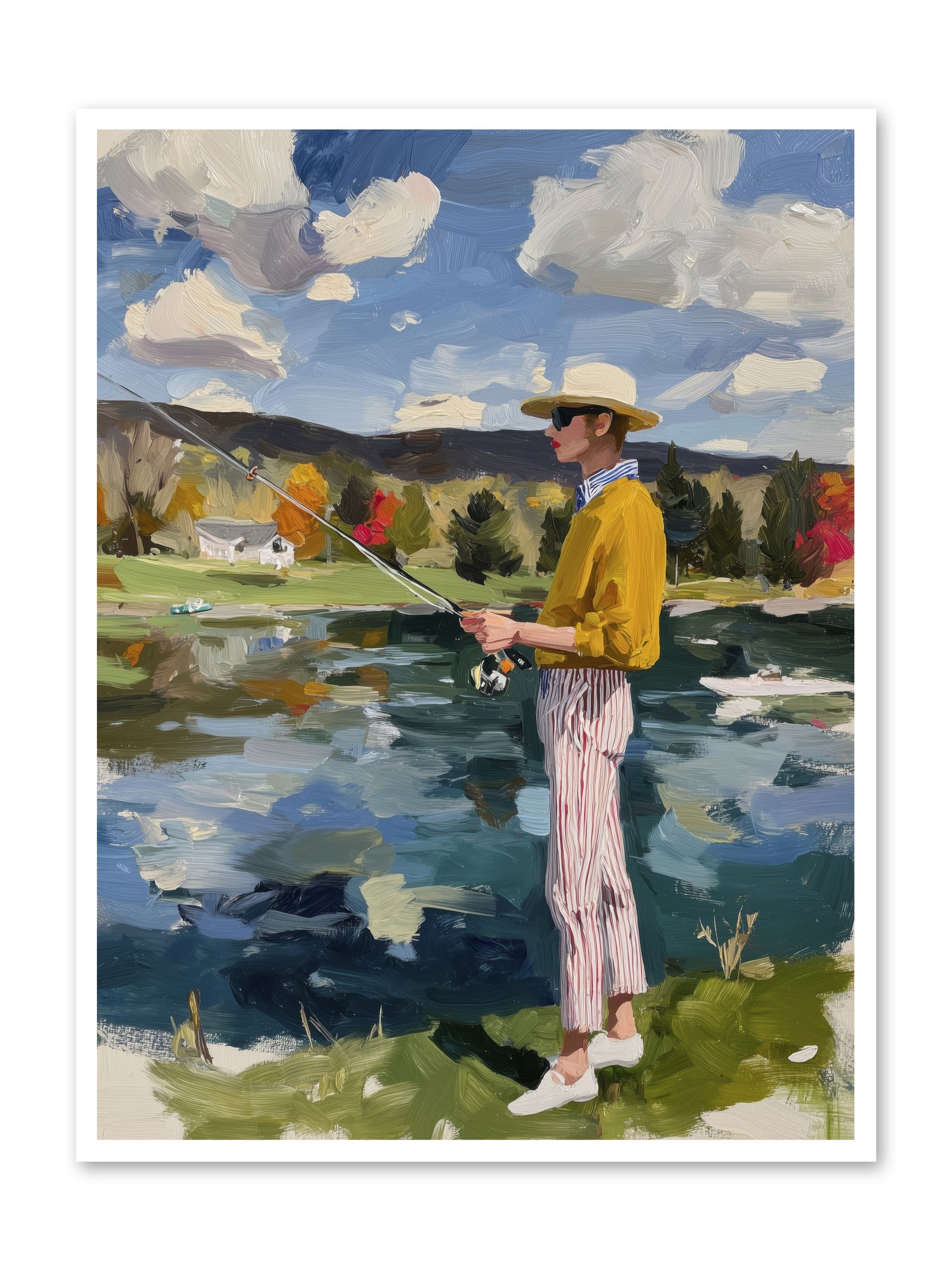 Saturday Serenity.png  -- Loose Canvas Print 36x48