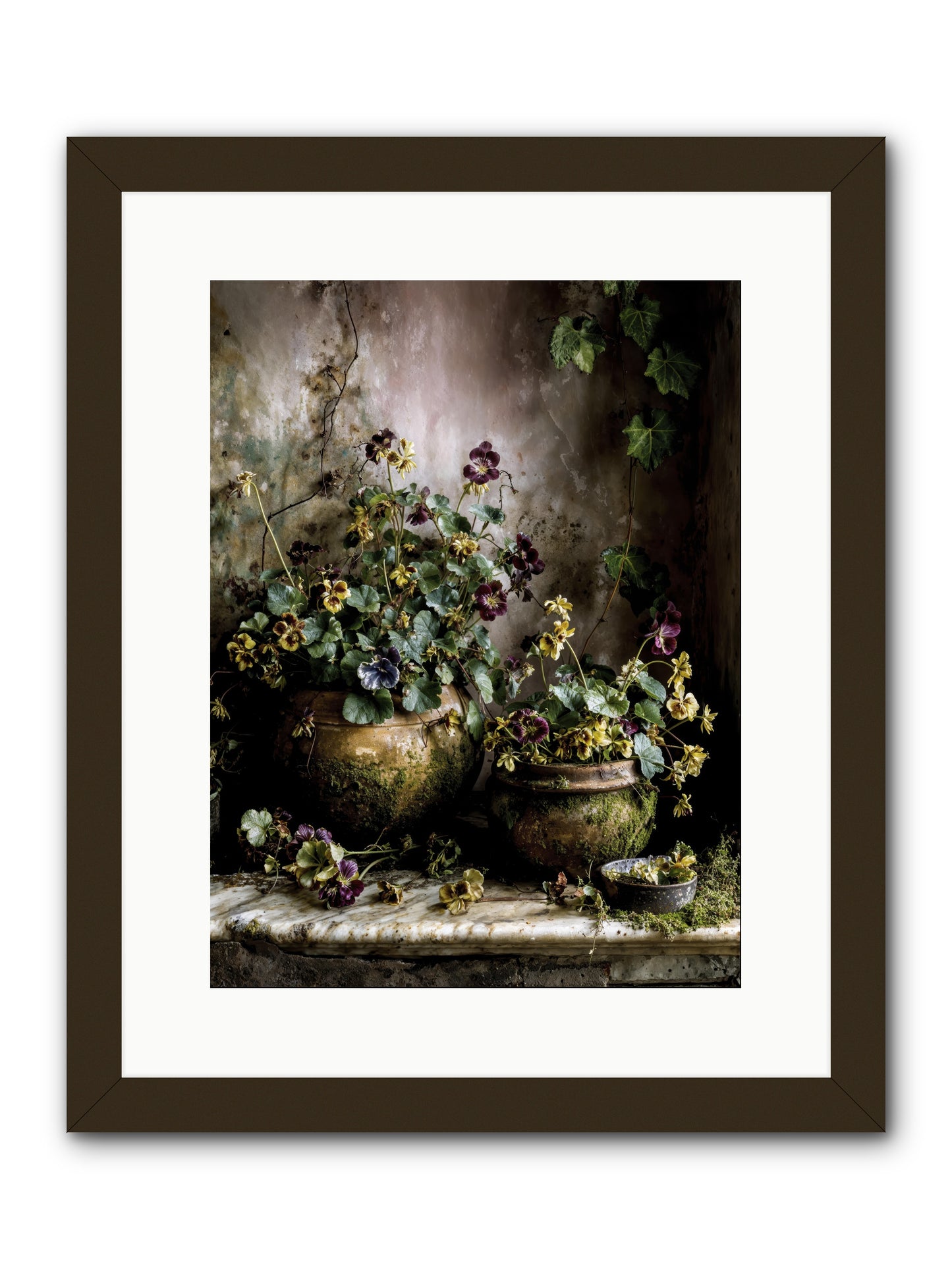 Saturdaysouls -- Framed Print - Black 12x16