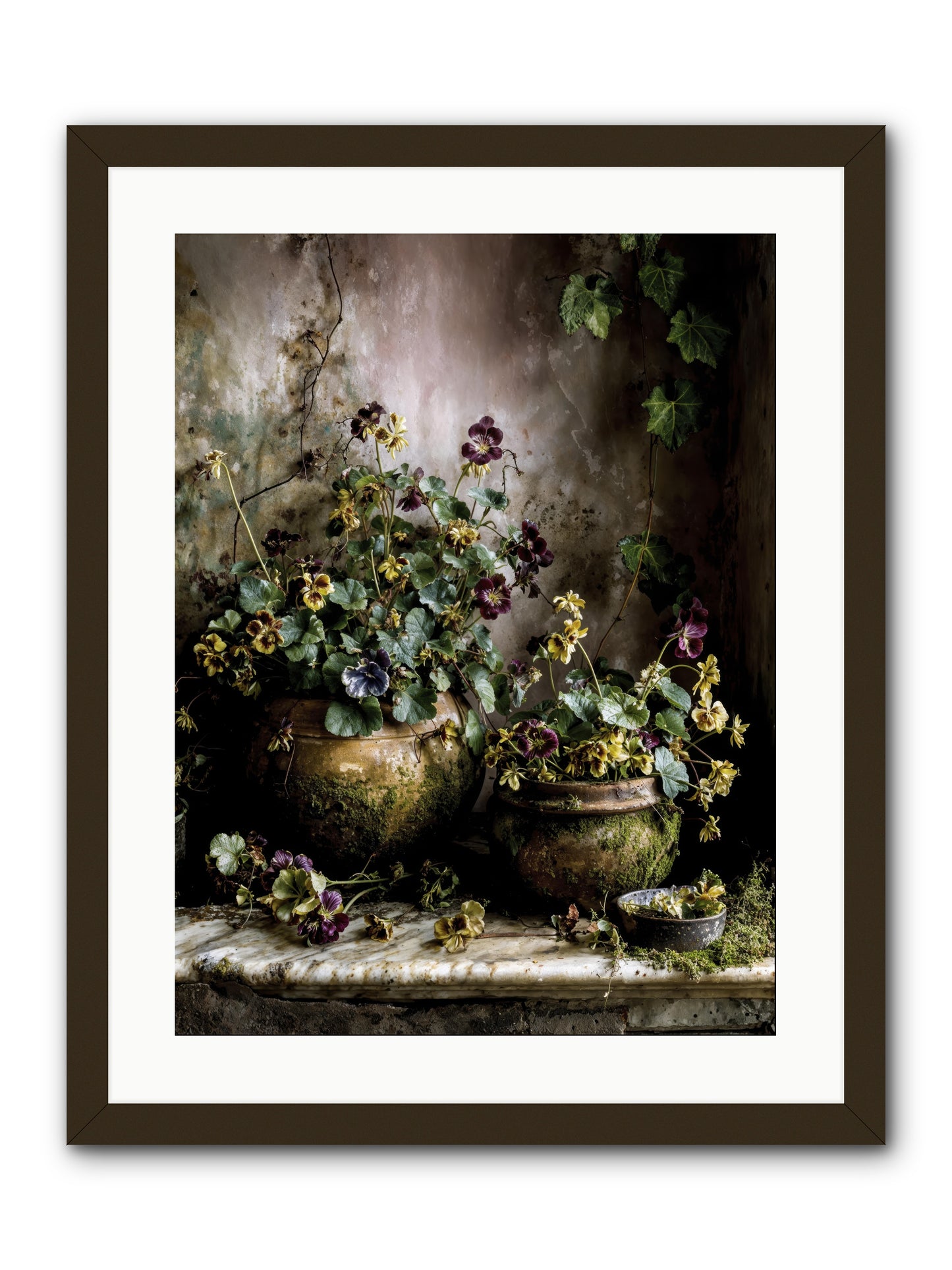 Saturdaysouls -- Framed Print - Black 18x24