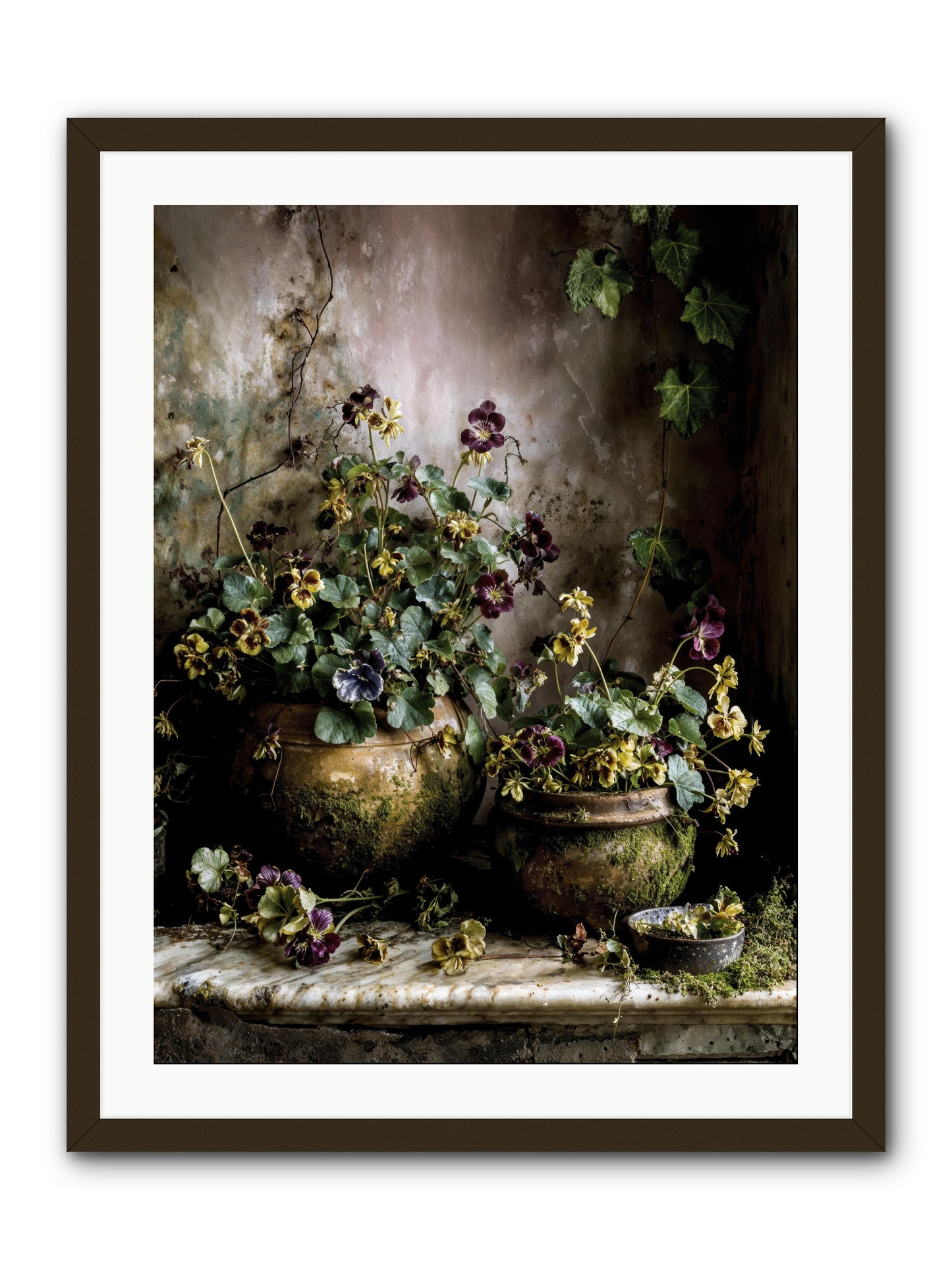 Saturdaysouls -- Framed Print - Black 24x32