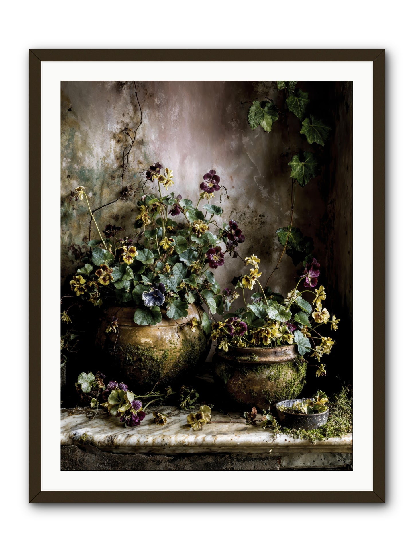 Saturdaysouls -- Framed Print - Black 30x40