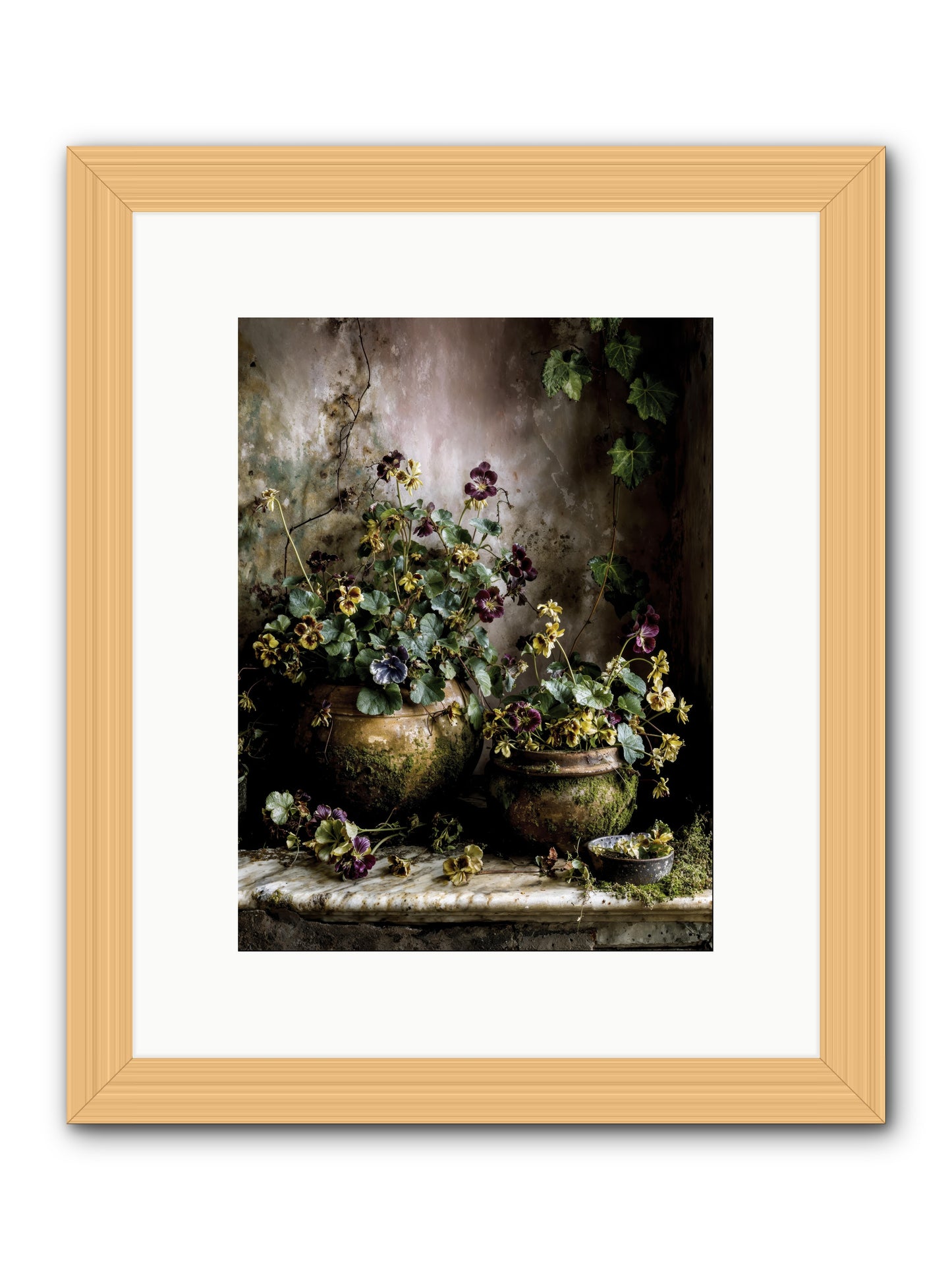 Saturdaysouls -- Framed Print - Natural 9x12