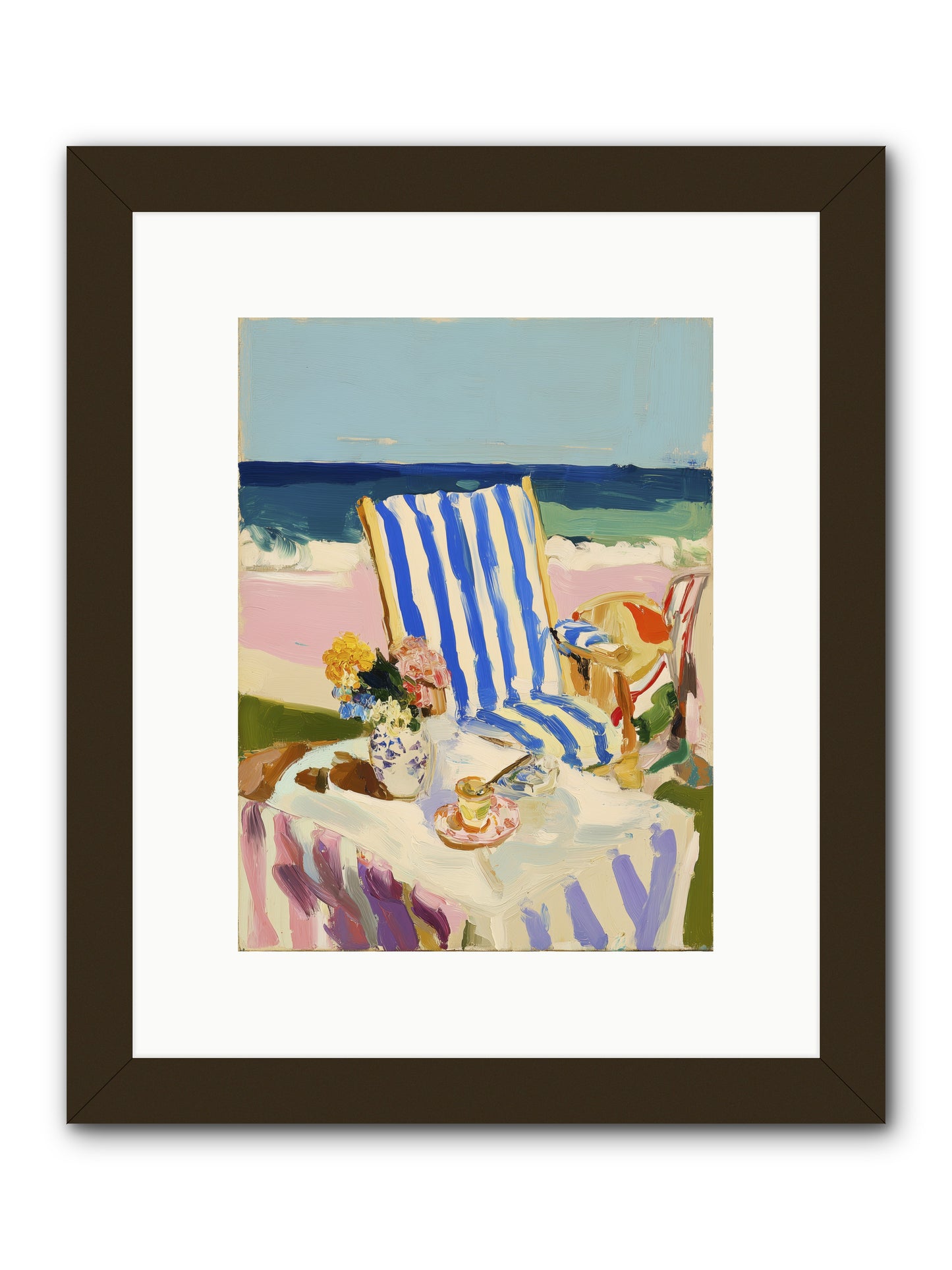 Scenic Sanctuary -- Framed Print - Black 9x12