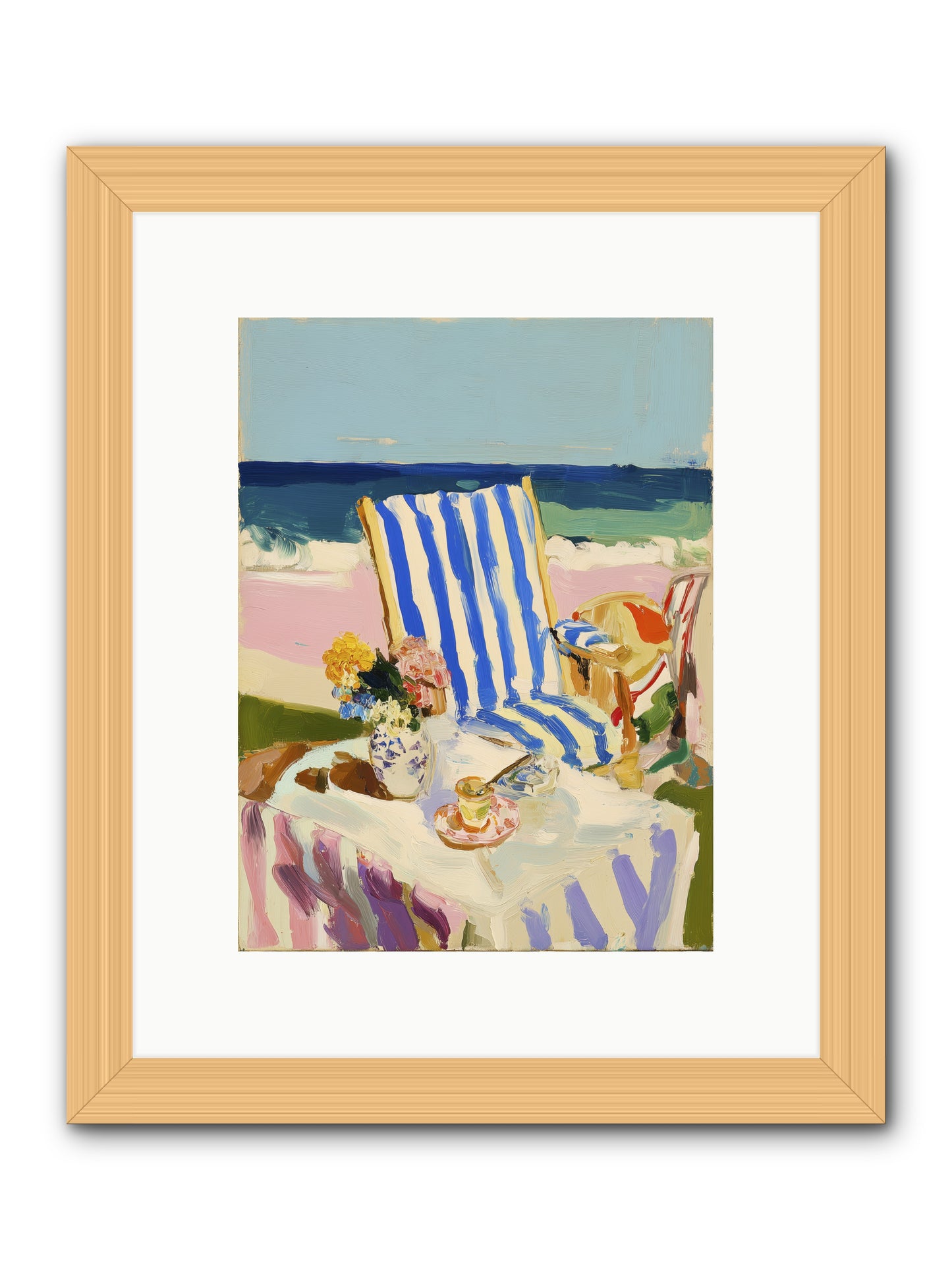 Scenic Sanctuary -- Framed Print - Natural 9x12