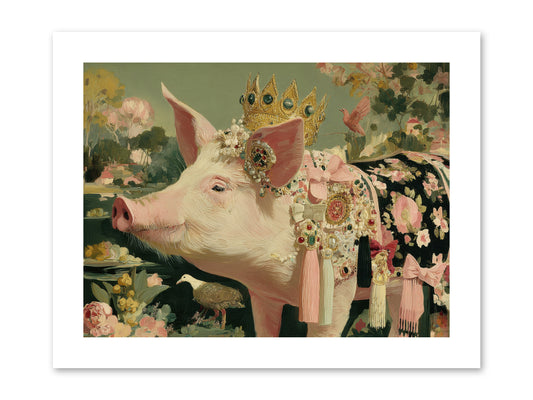 Scintillating Fancy -- Paper Print 12x9