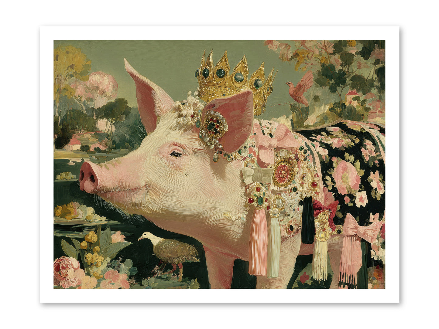Scintillating Fancy -- Loose Canvas Print 24x18