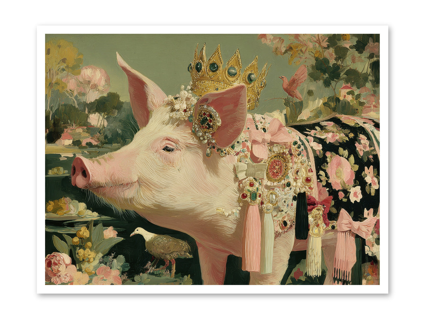 Scintillating Fancy -- Loose Canvas Print 40x30