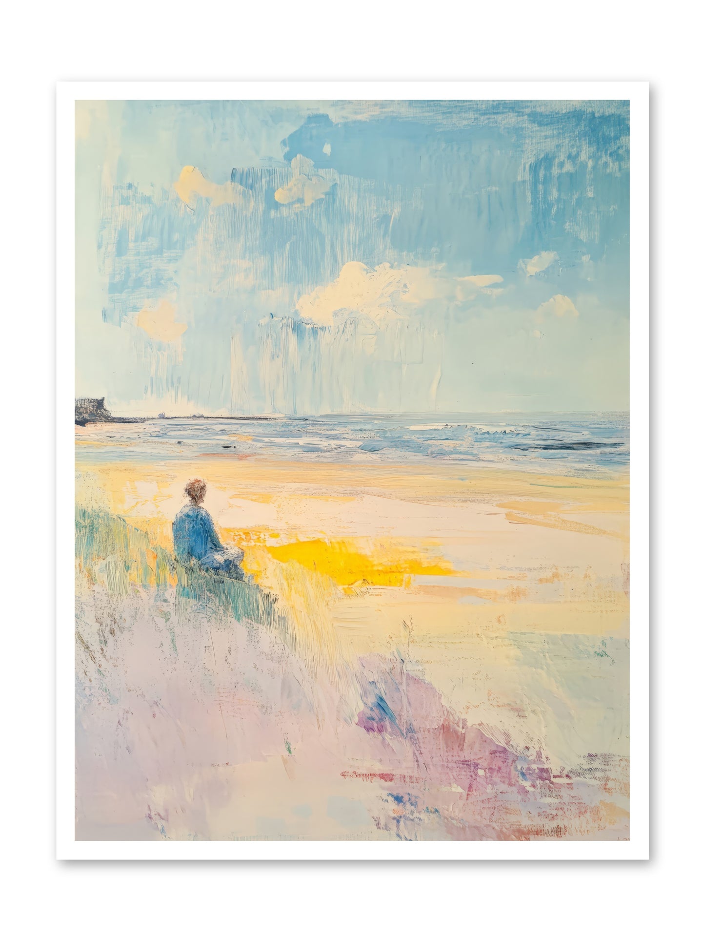 Sea And Soul -- Paper Print 30x40