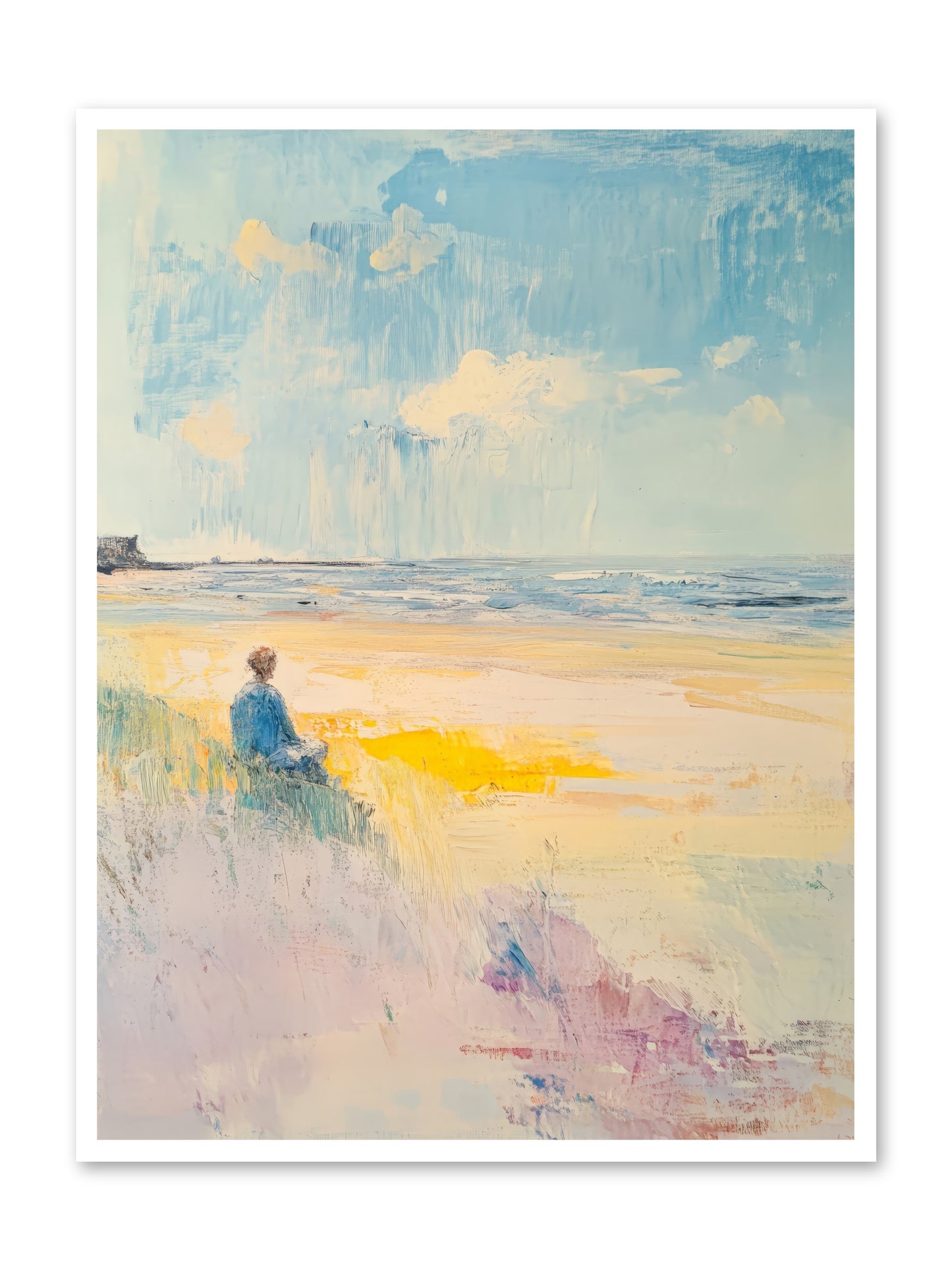 Sea And Soul -- Paper Print 36x48