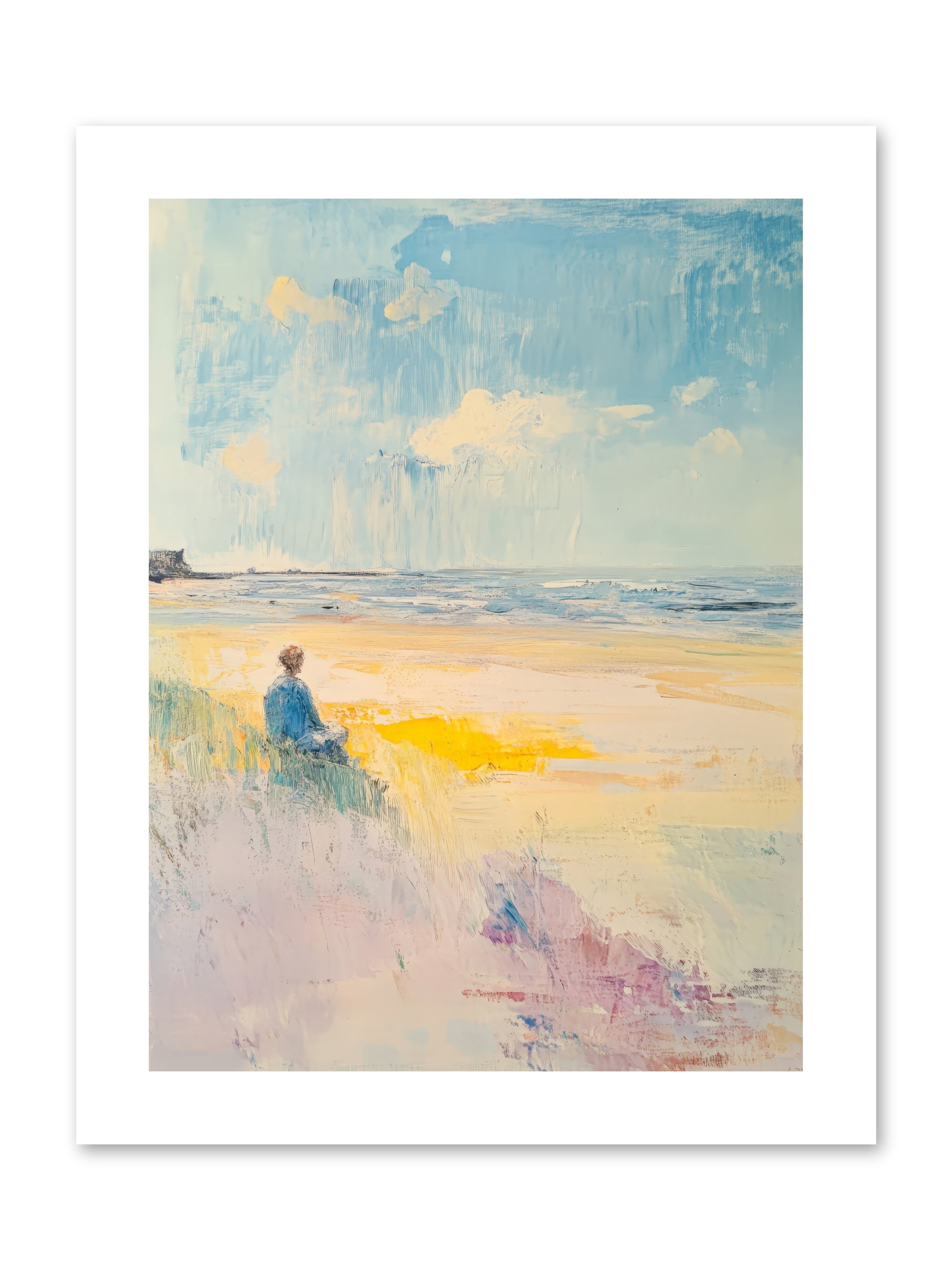 Sea And Soul -- Paper Print 9x12