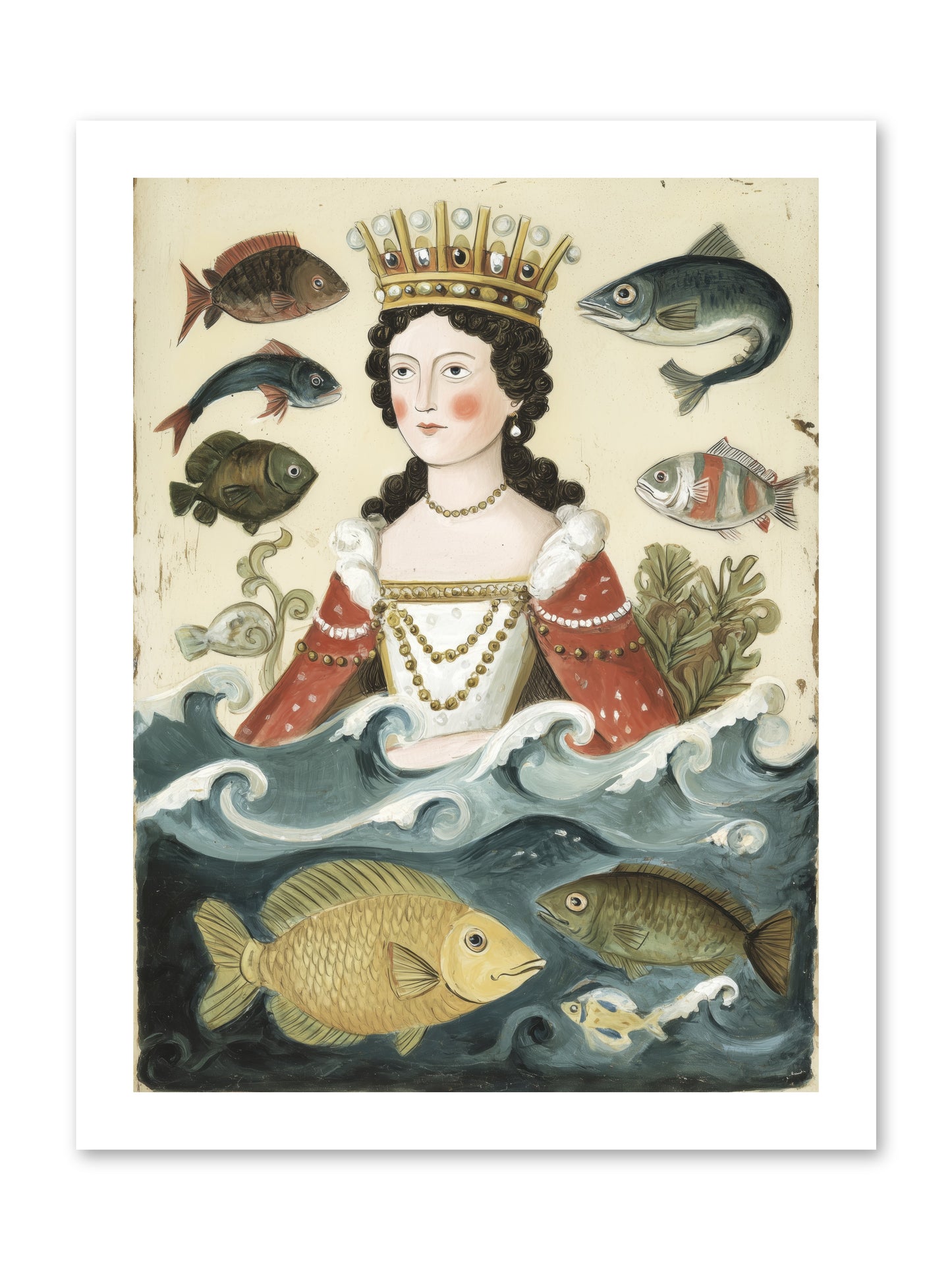 Sea Matriarch -- Paper Print 12x16