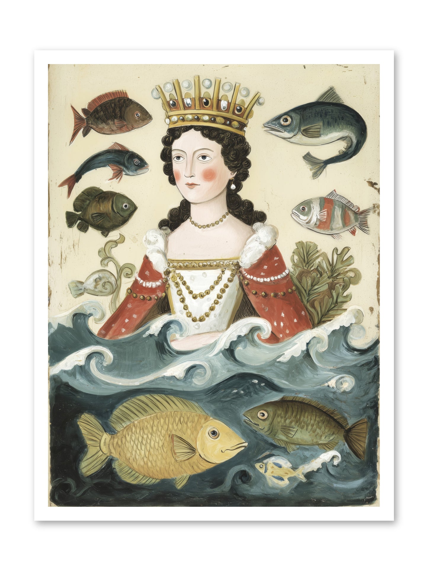 Sea Matriarch -- Loose Canvas Print 24x32