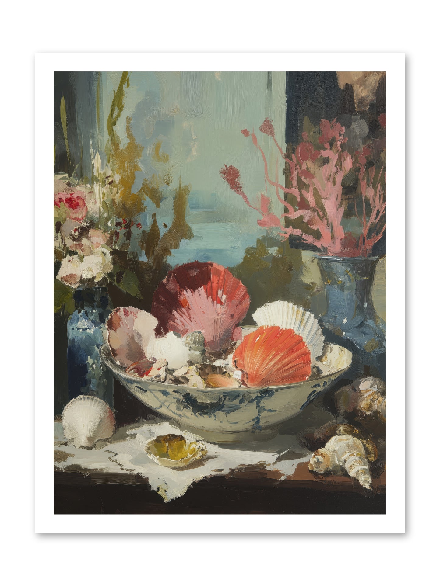 Sea Songs -- Loose Canvas Print 18x24