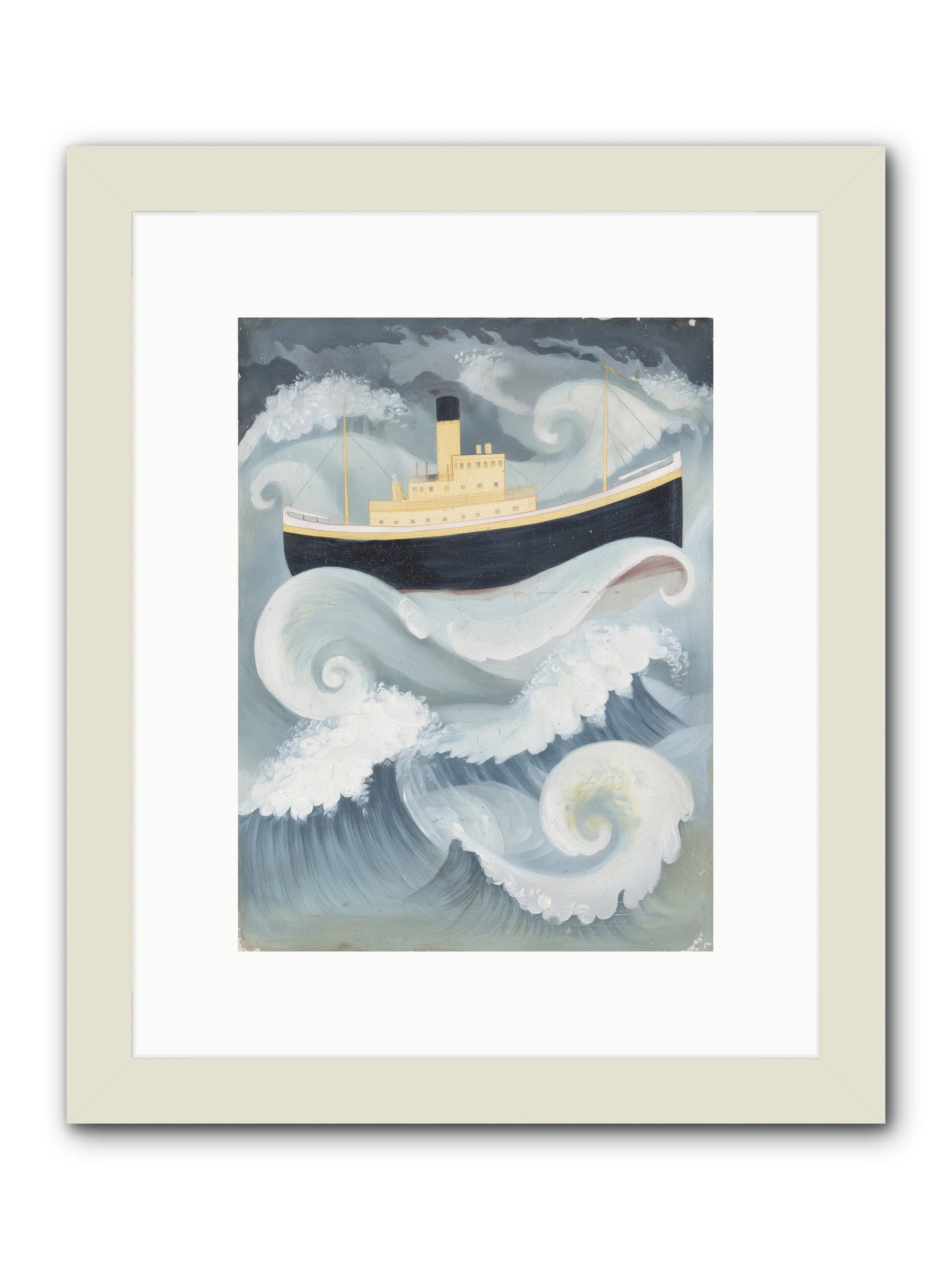 Sea Voyager -- Framed Print - White 9x12