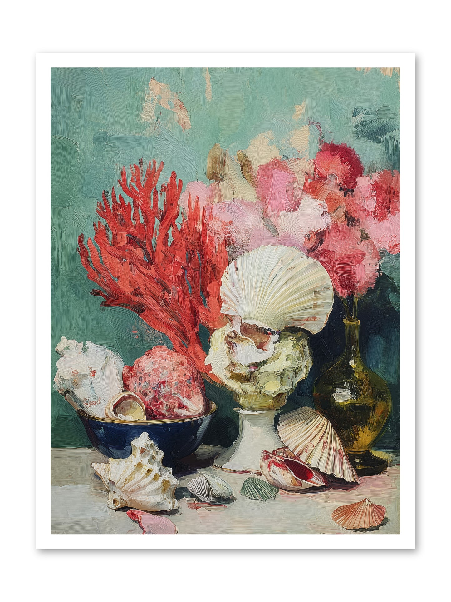 Sea's Artistry -- Paper Print 24x32