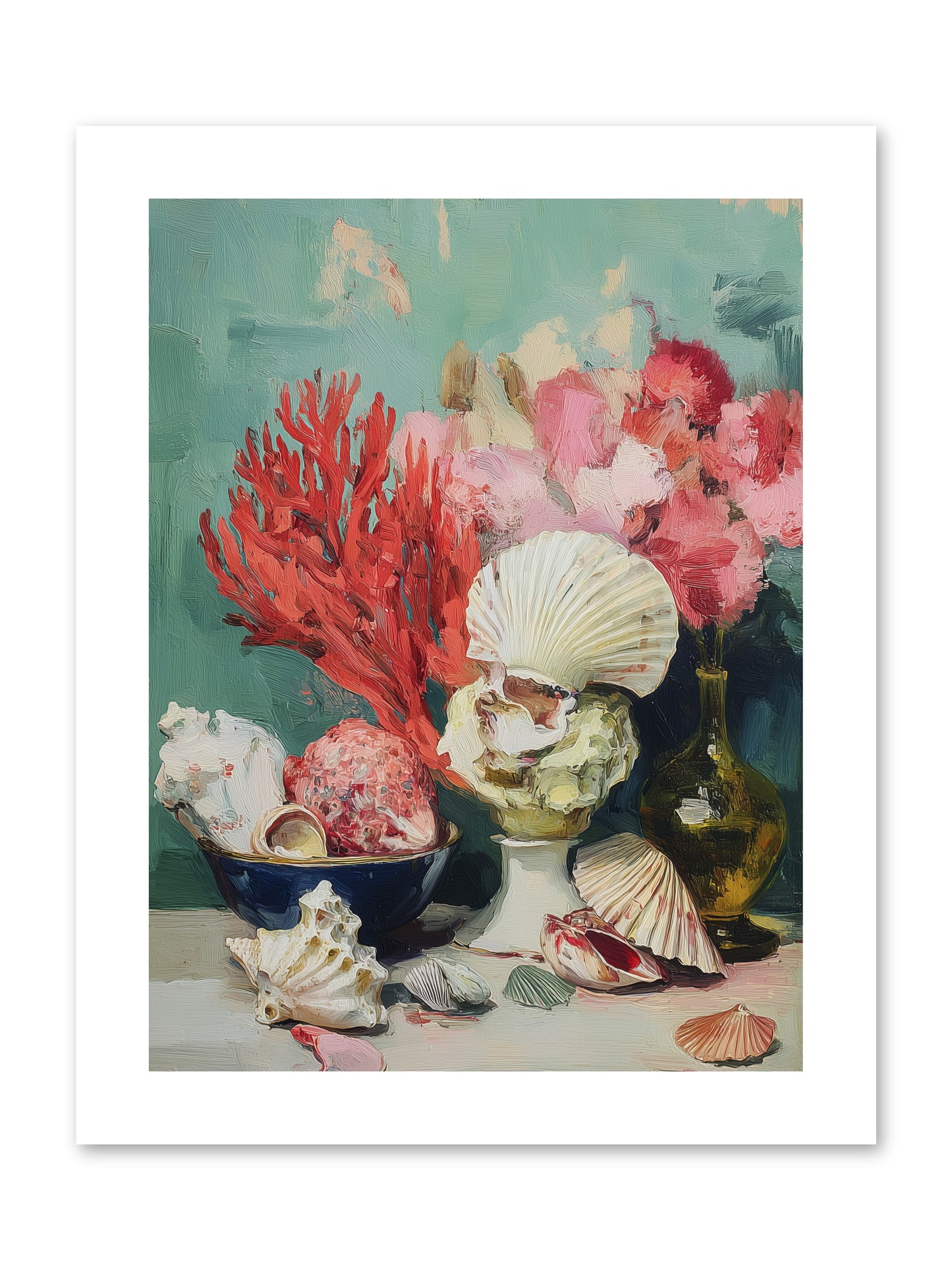 Sea's Artistry -- Paper Print 9x12