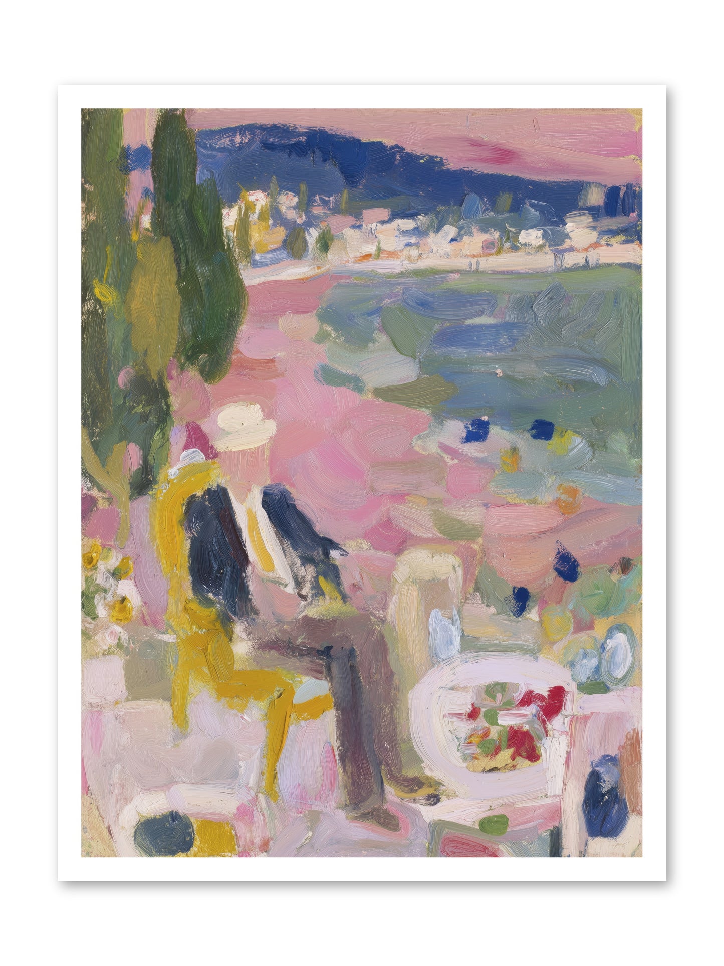 Sea's Panorama -- Loose Canvas Print 24x32