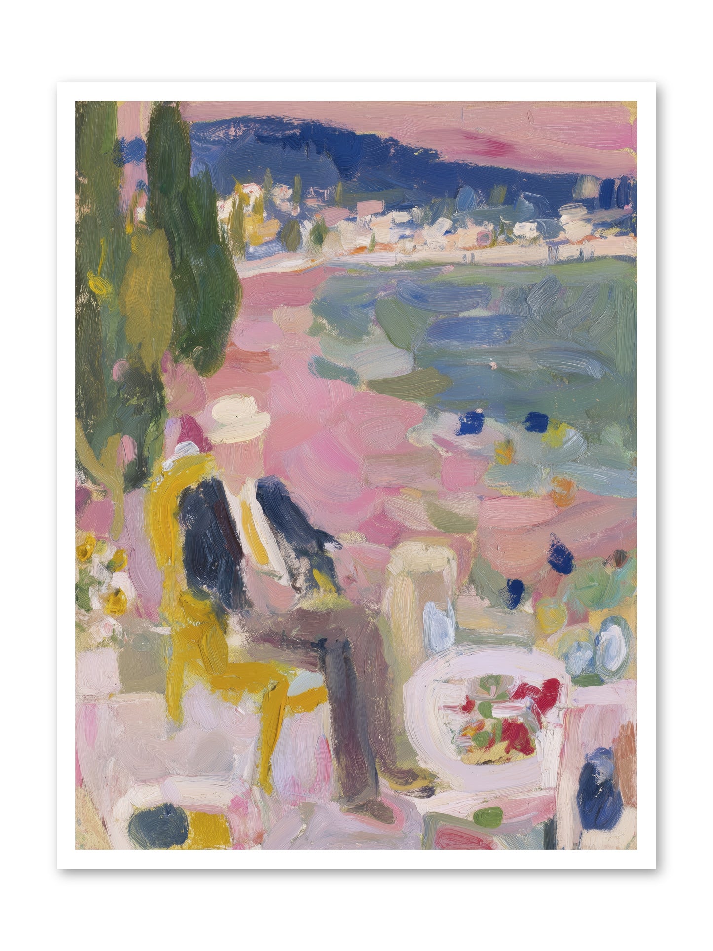 Sea's Panorama -- Loose Canvas Print 30x40