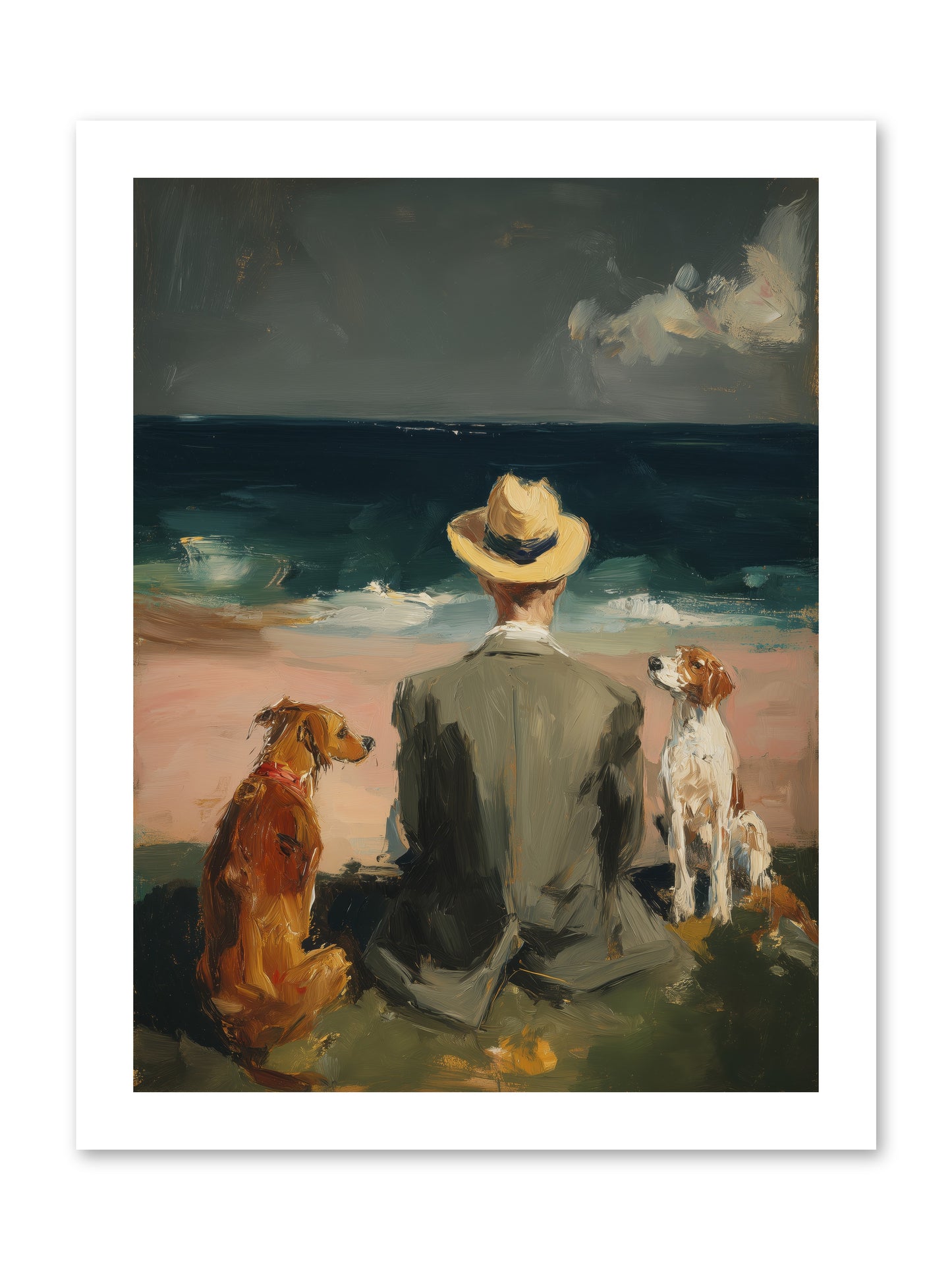 Seashell Memories -- Paper Print 12x16