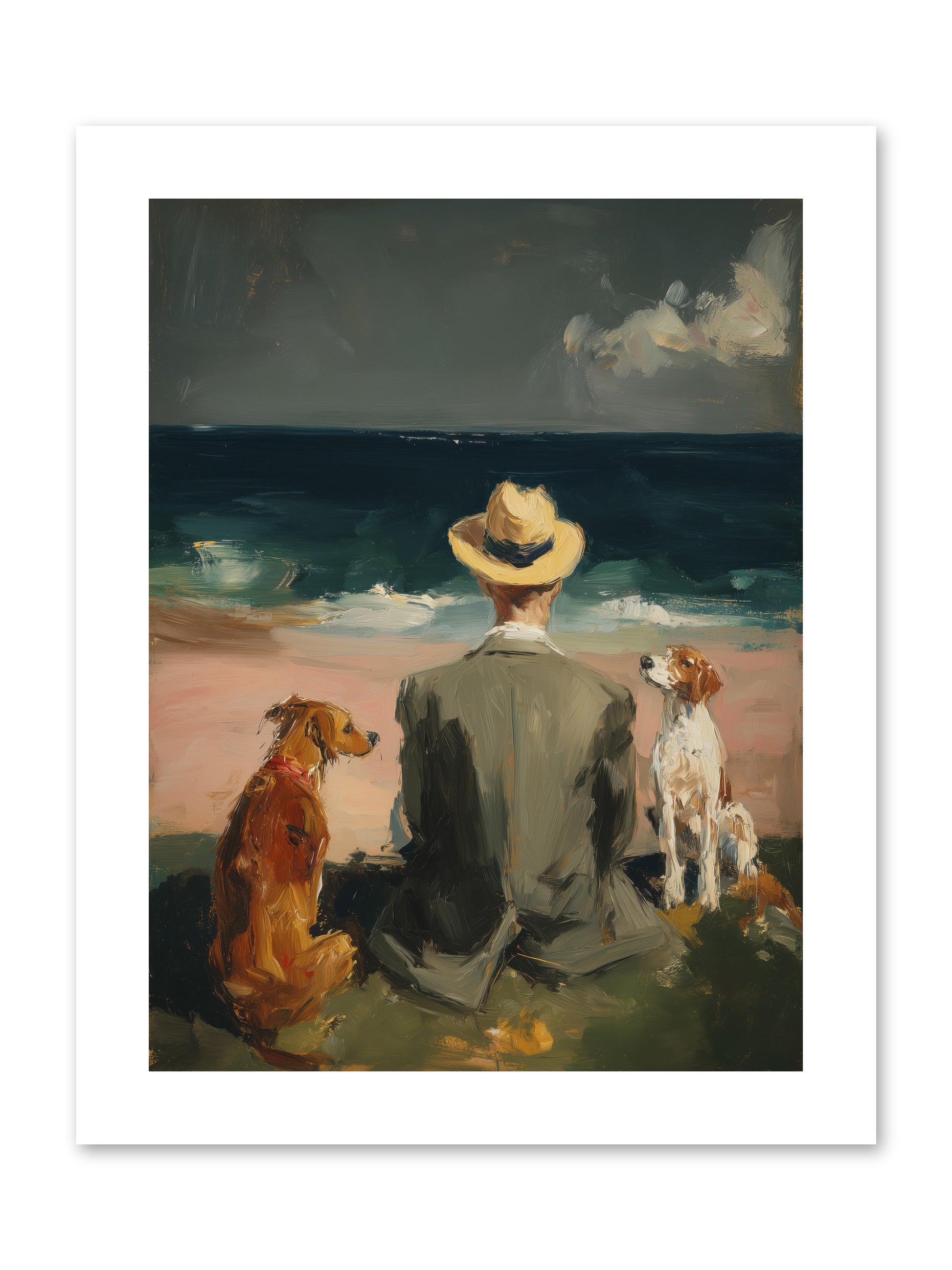Seashell Memories -- Paper Print 9x12
