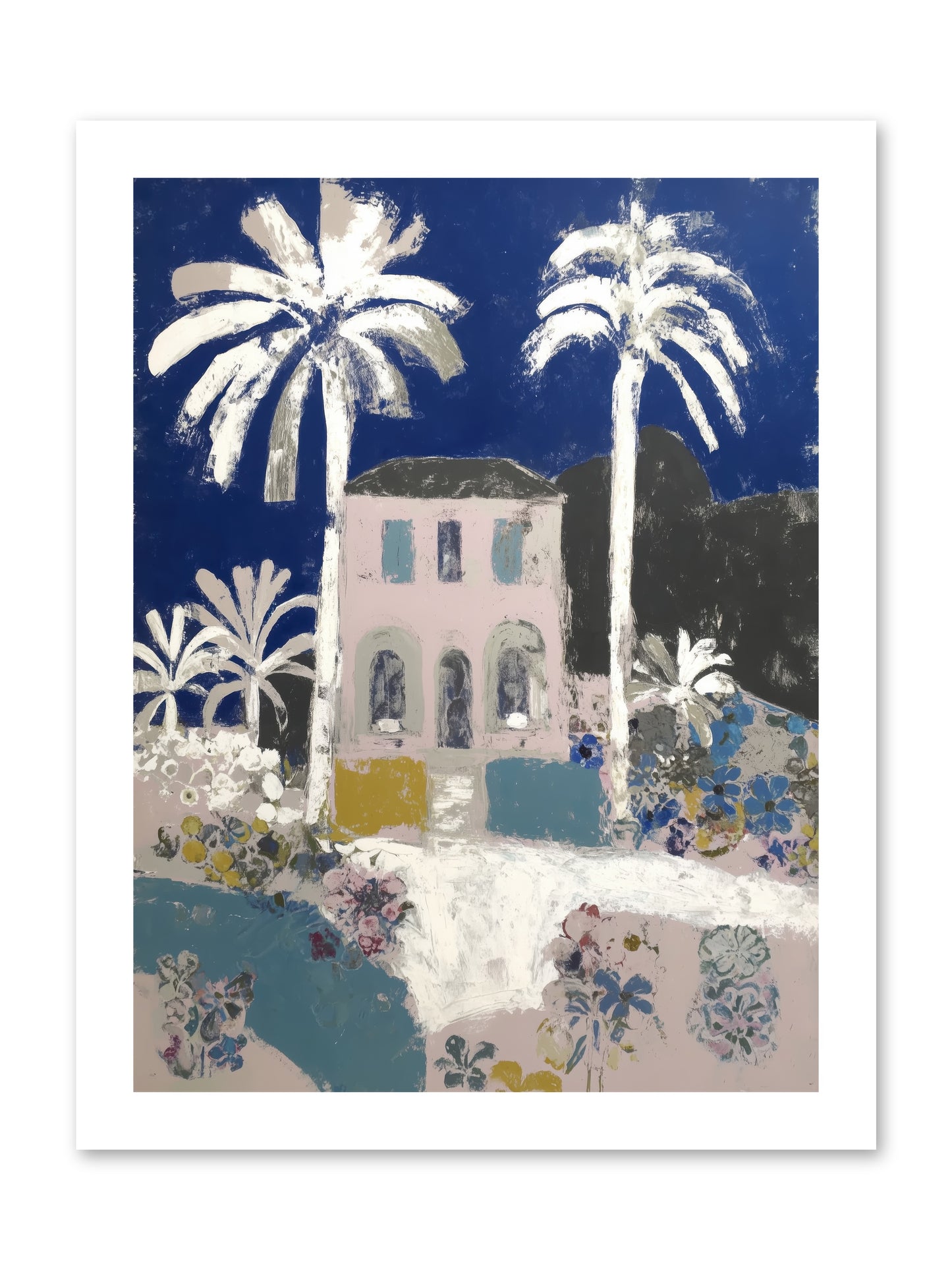 Seaside Sanctuary -- Loose Canvas Print 12x16