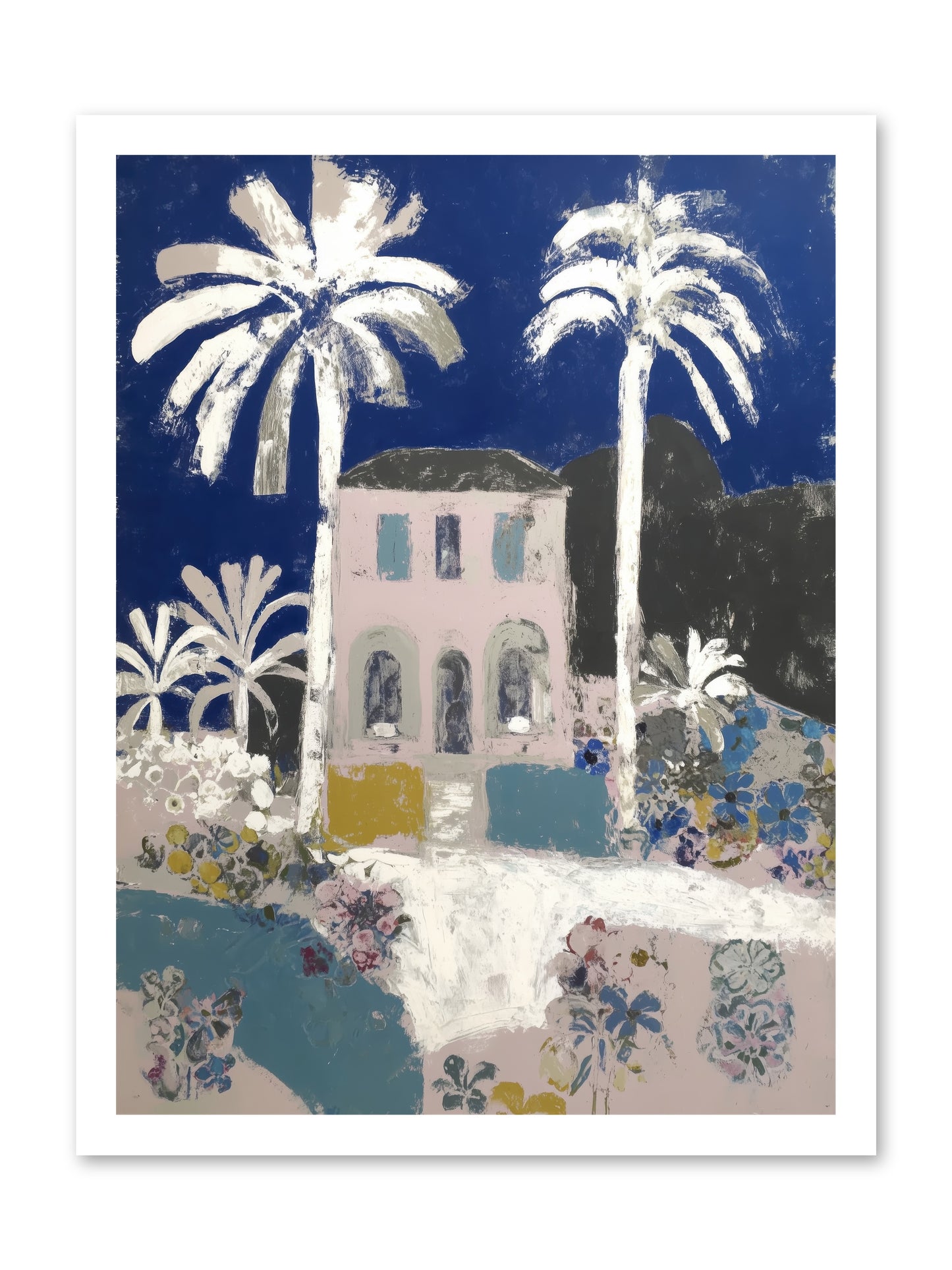 Seaside Sanctuary -- Loose Canvas Print 18x24