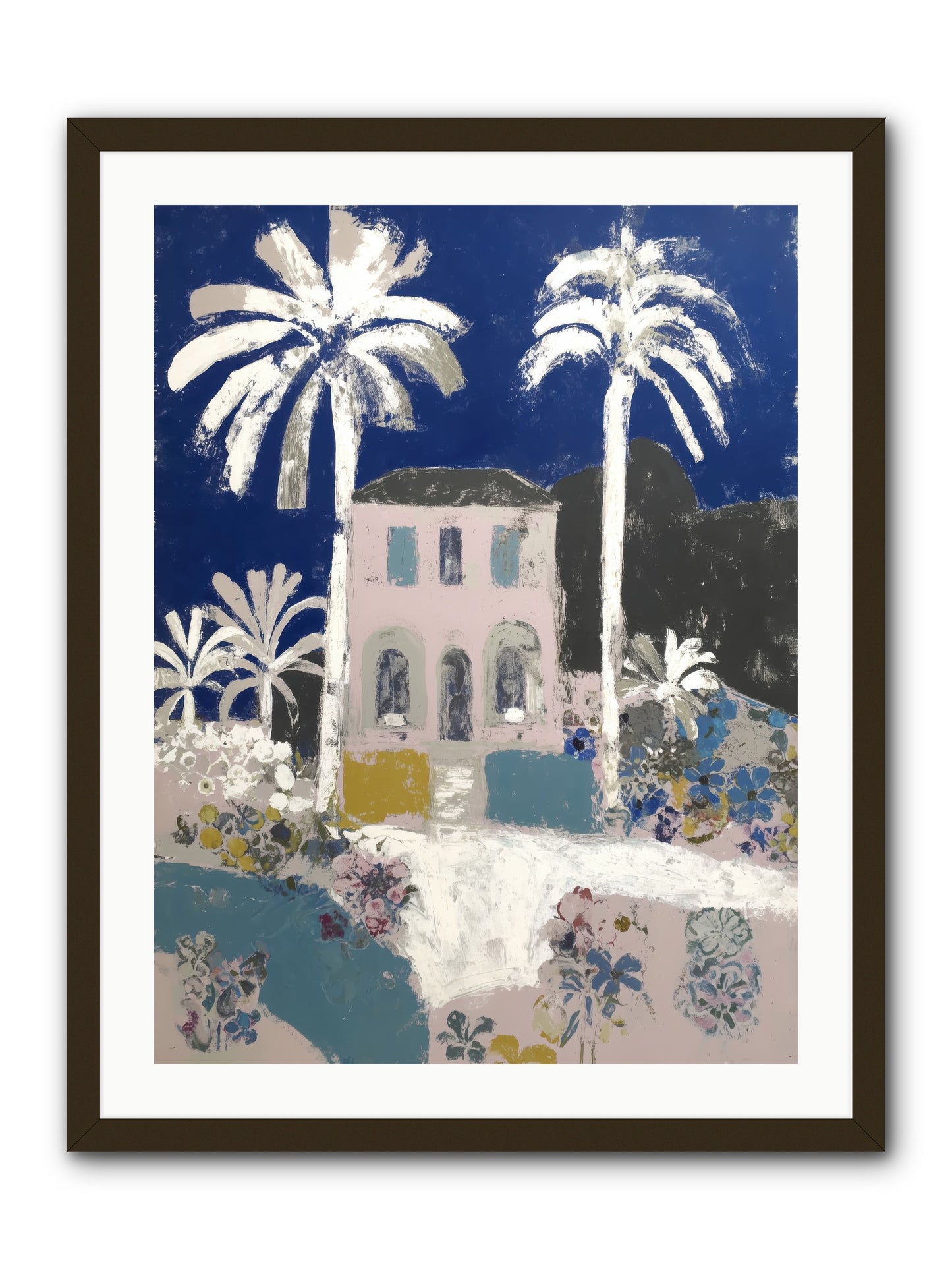 Seaside Sanctuary -- Framed Print - Black 24x32