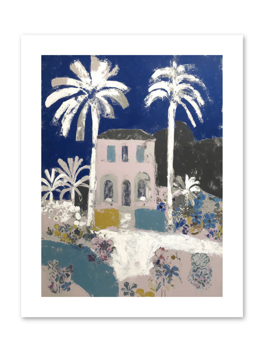 Seaside Sanctuary -- Paper Print 9x12