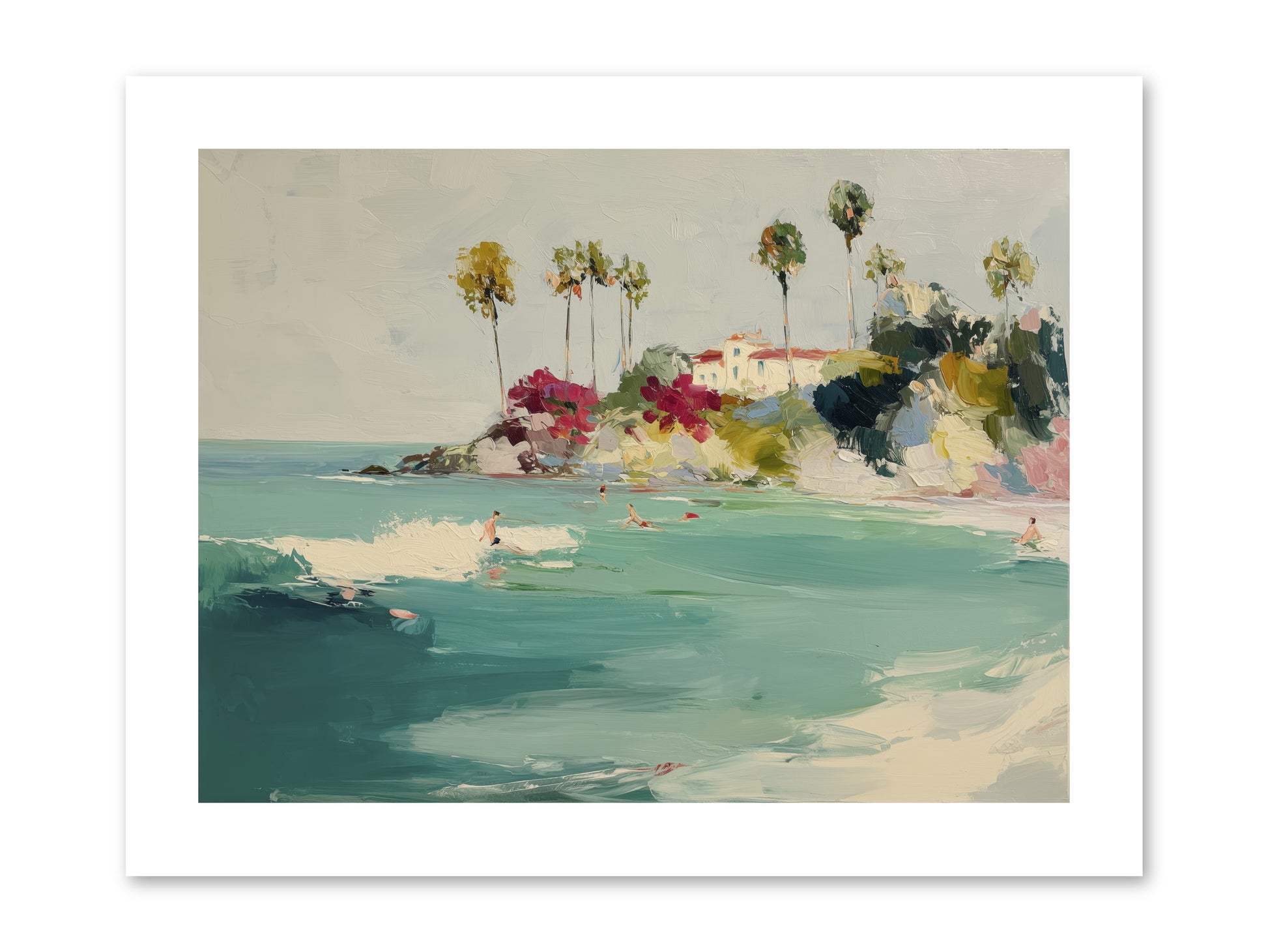 Seaside Souls -- Paper Print 12x9