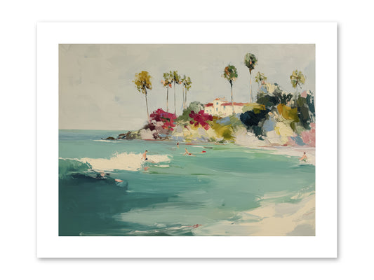 Seaside Souls -- Paper Print 12x9
