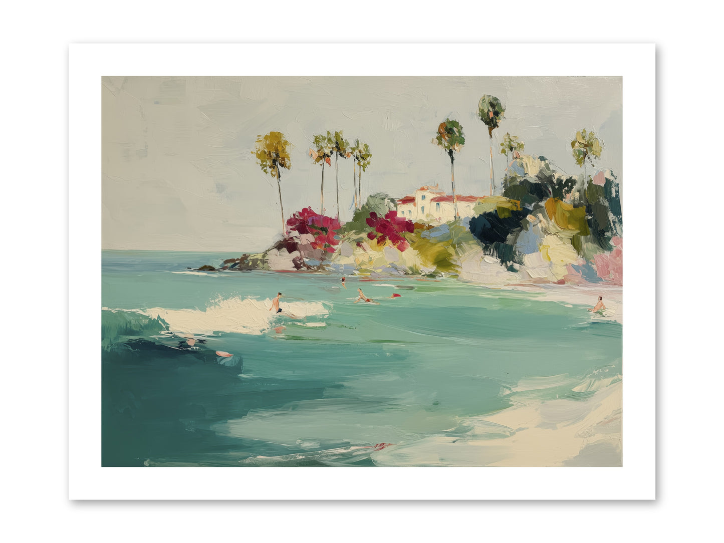Seaside Souls -- Paper Print 16x12