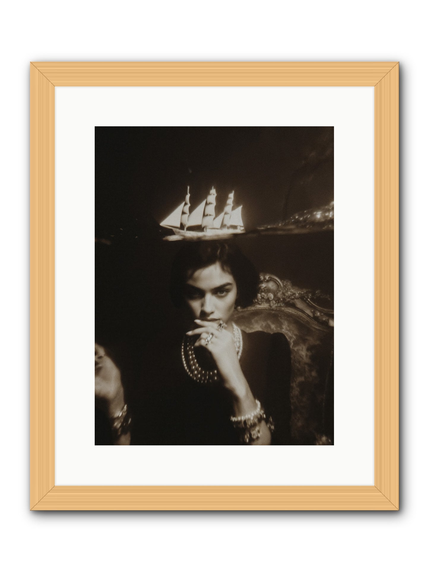 Season of Yes -- Framed Print - Natural 12x16