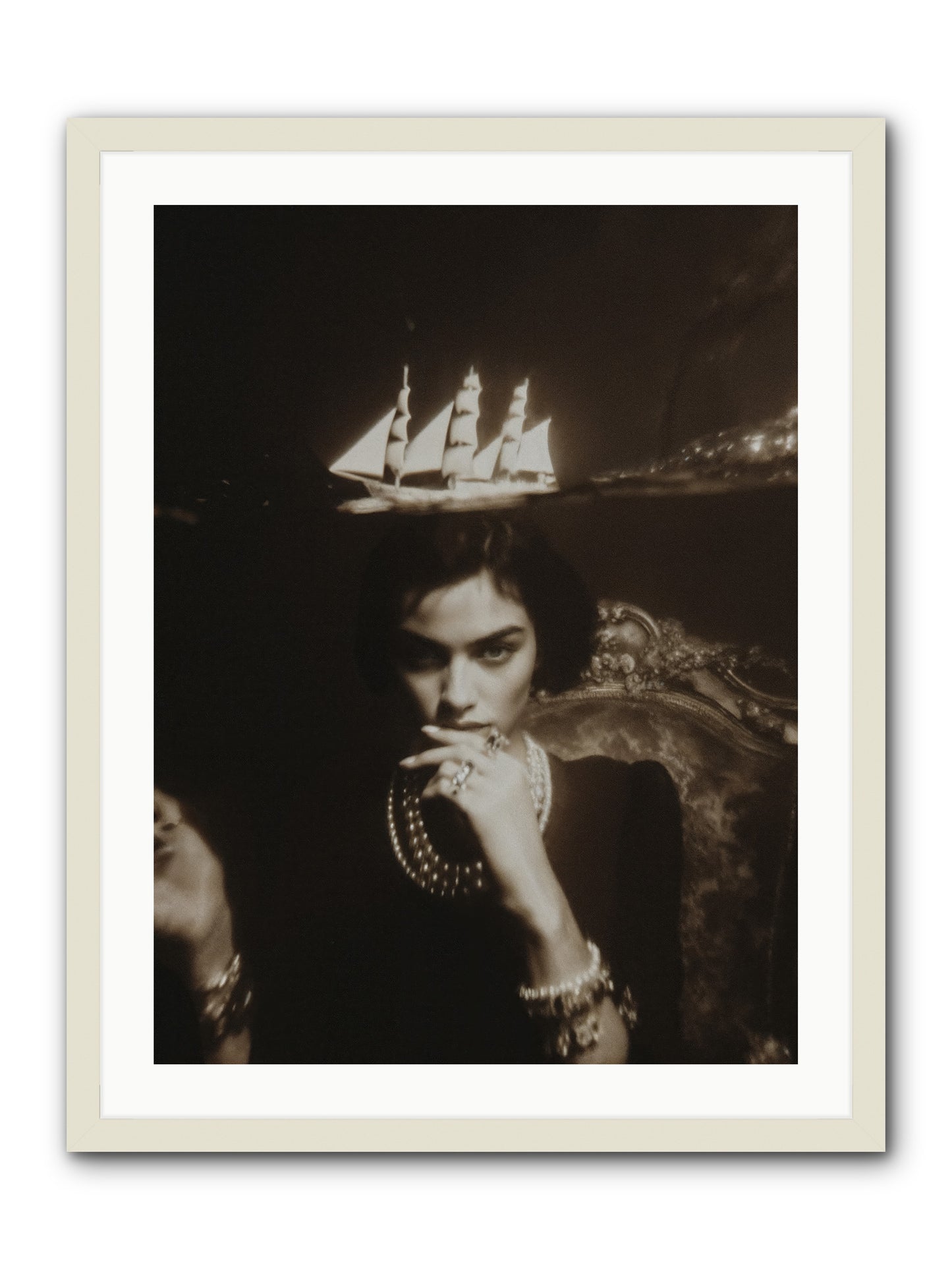 Season of Yes -- Framed Print - White 24x32