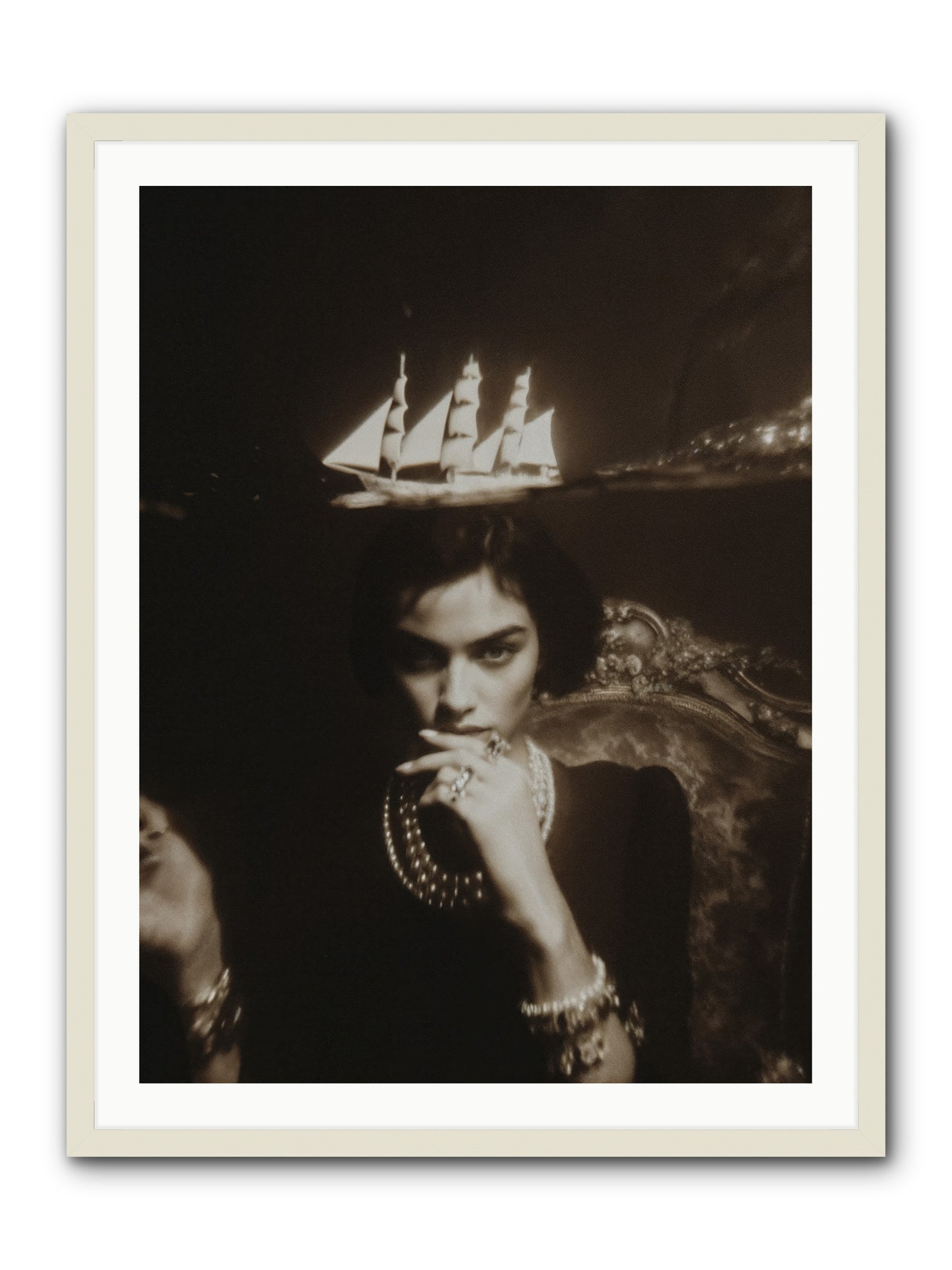 Season of Yes -- Framed Print - White 30x40